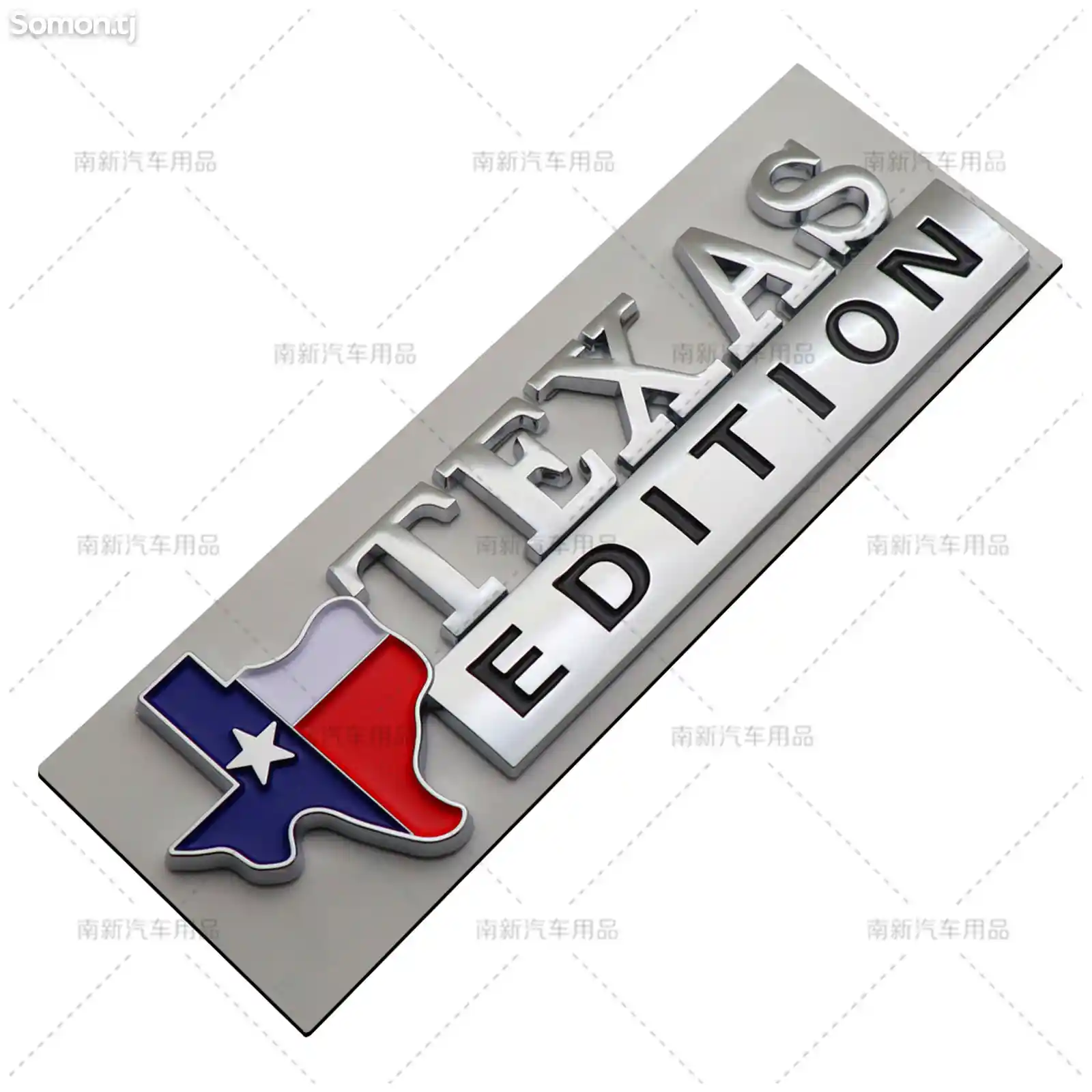 3D металлическая наклейка, эмблема Texas Edition, логотип на багажник-7