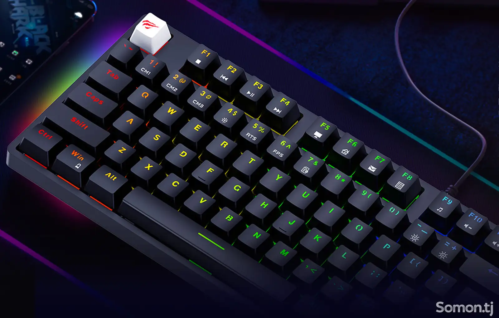 Игровая клавиатура Havit KB890L с RGB-подсветкой-1