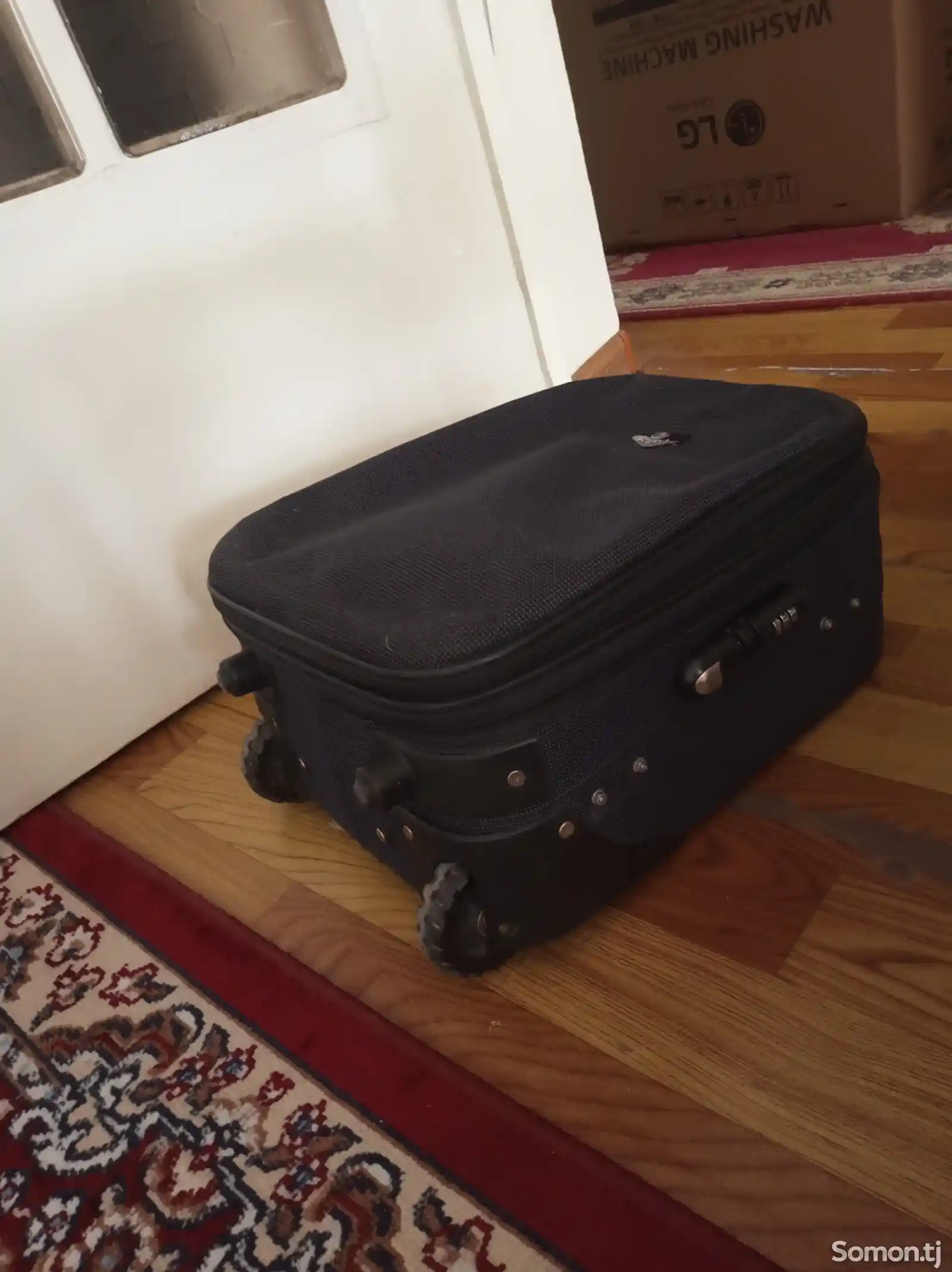 Небольшой чемодан,темно-синий цвет-4