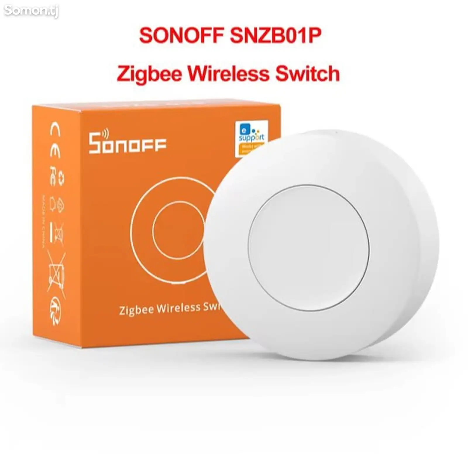 Беспроводная умная кнопка SONOFF SNZB-01P