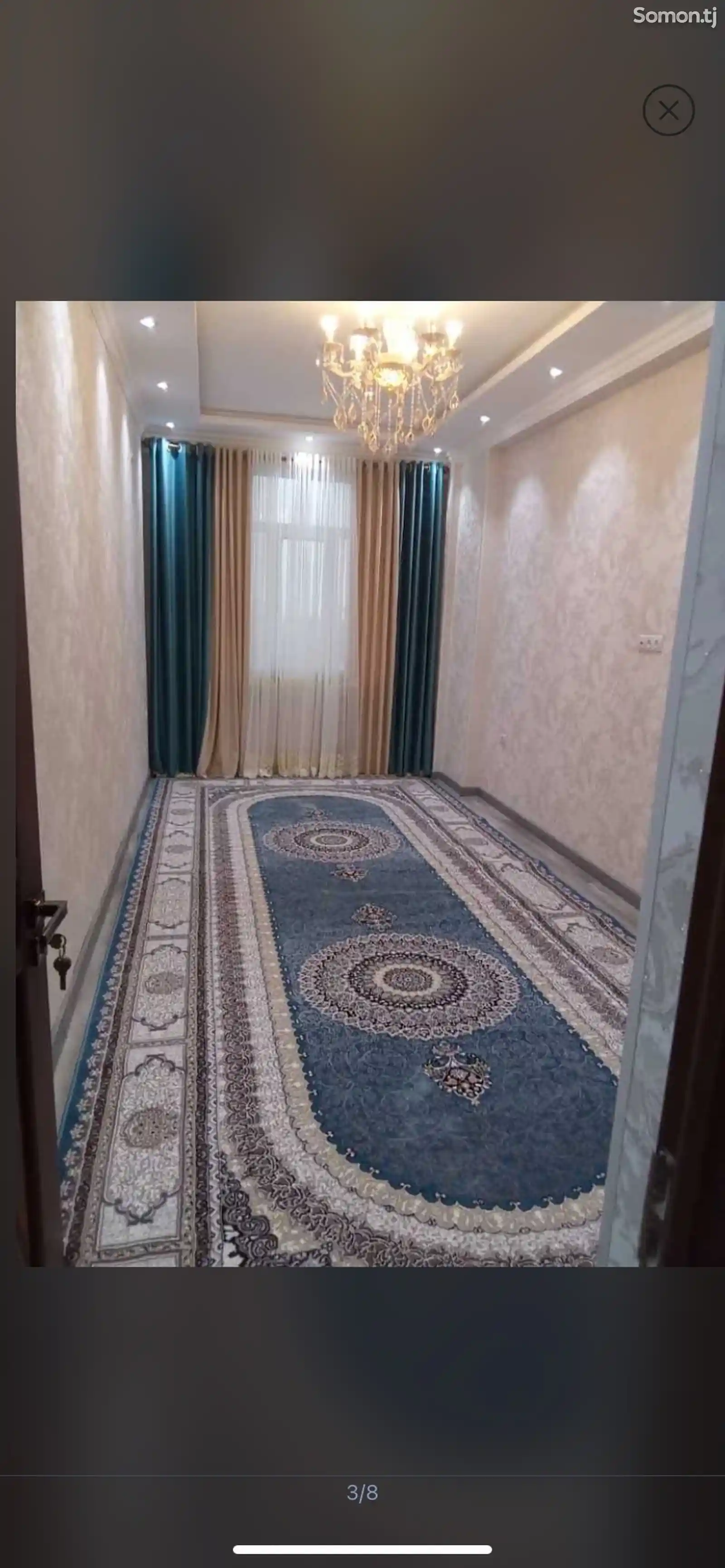 2-комн. квартира, 8 этаж, 55м², Шохмансур-3