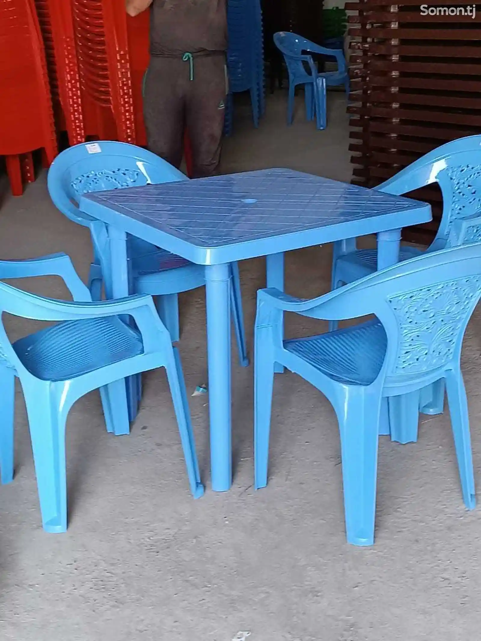 Стол со стульями 4 персон-5