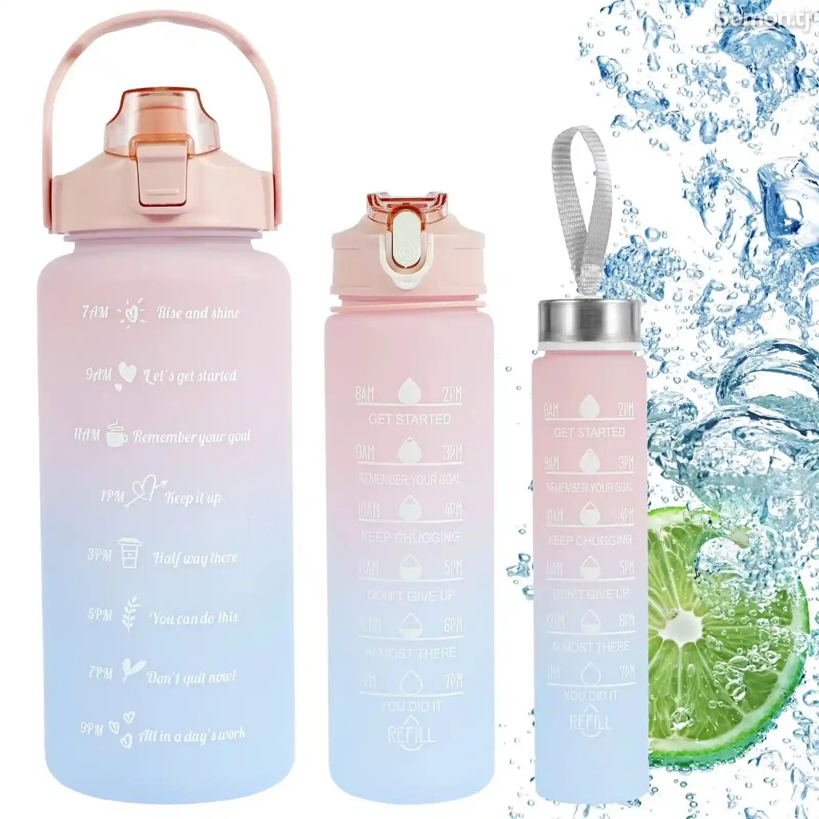 Бутылка для воды эстетичная-1