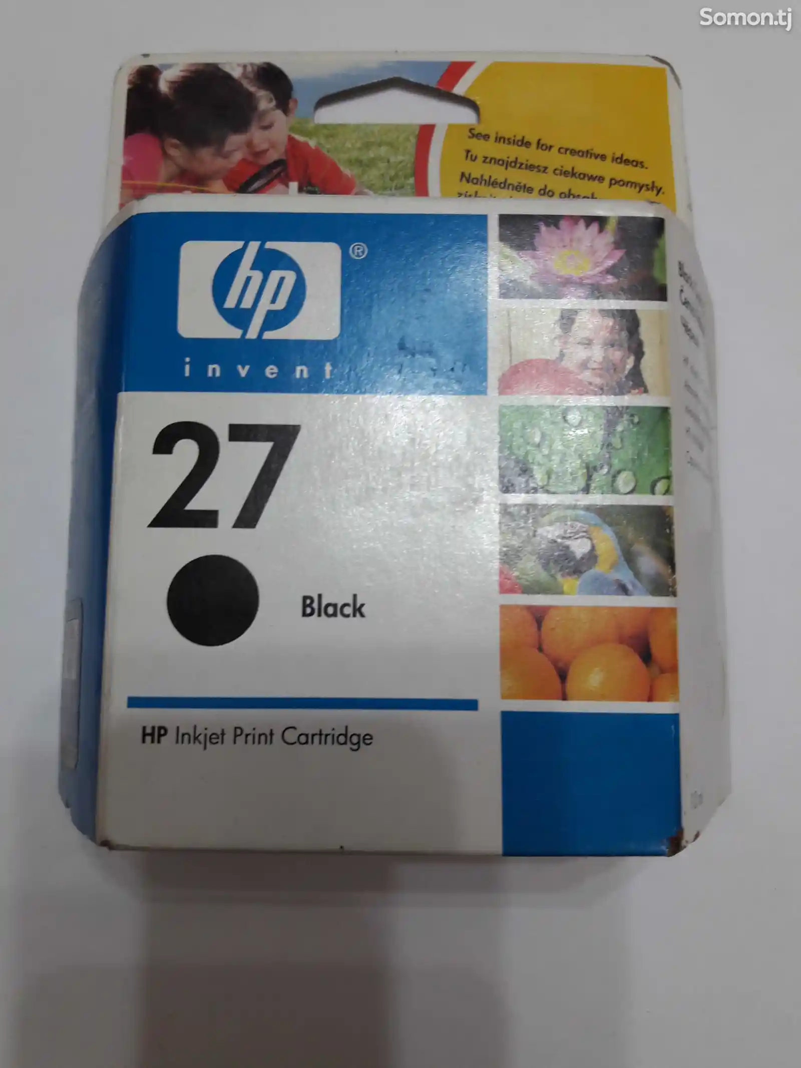 Черно-белый картридж для принтера HP-1