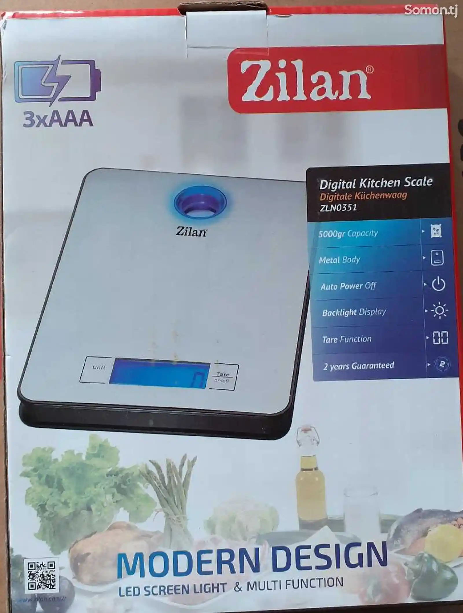 Кухонные весы Zilan 0351