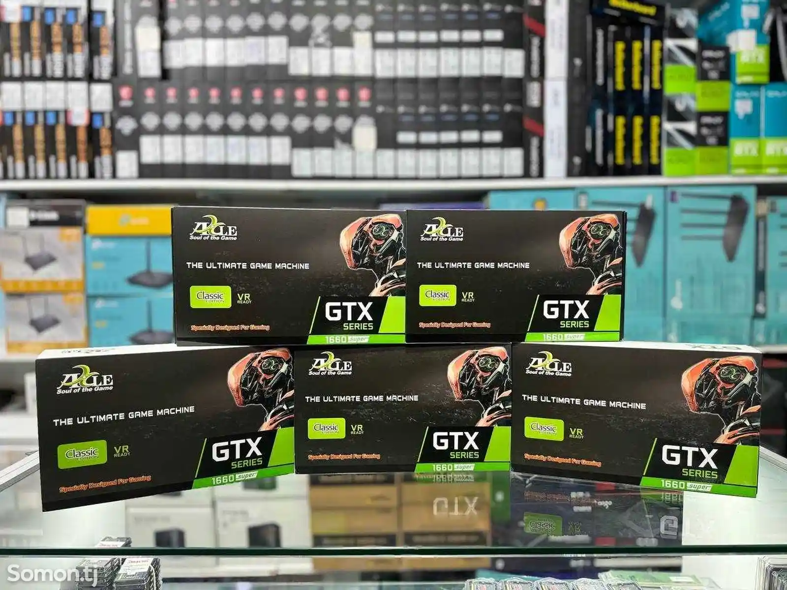 Видеокарта Axle - 6GB GeForce GTX1660 Super 128Bits GDDR6