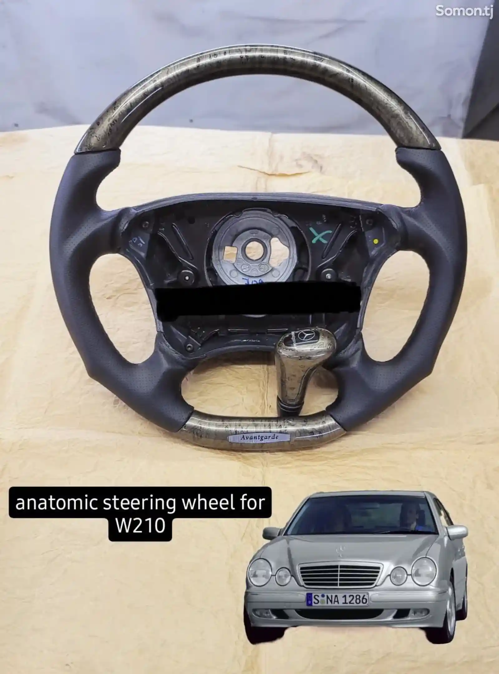 Мебельный анатомический руль для Mercedes-Benz W210 Avantgarde-1