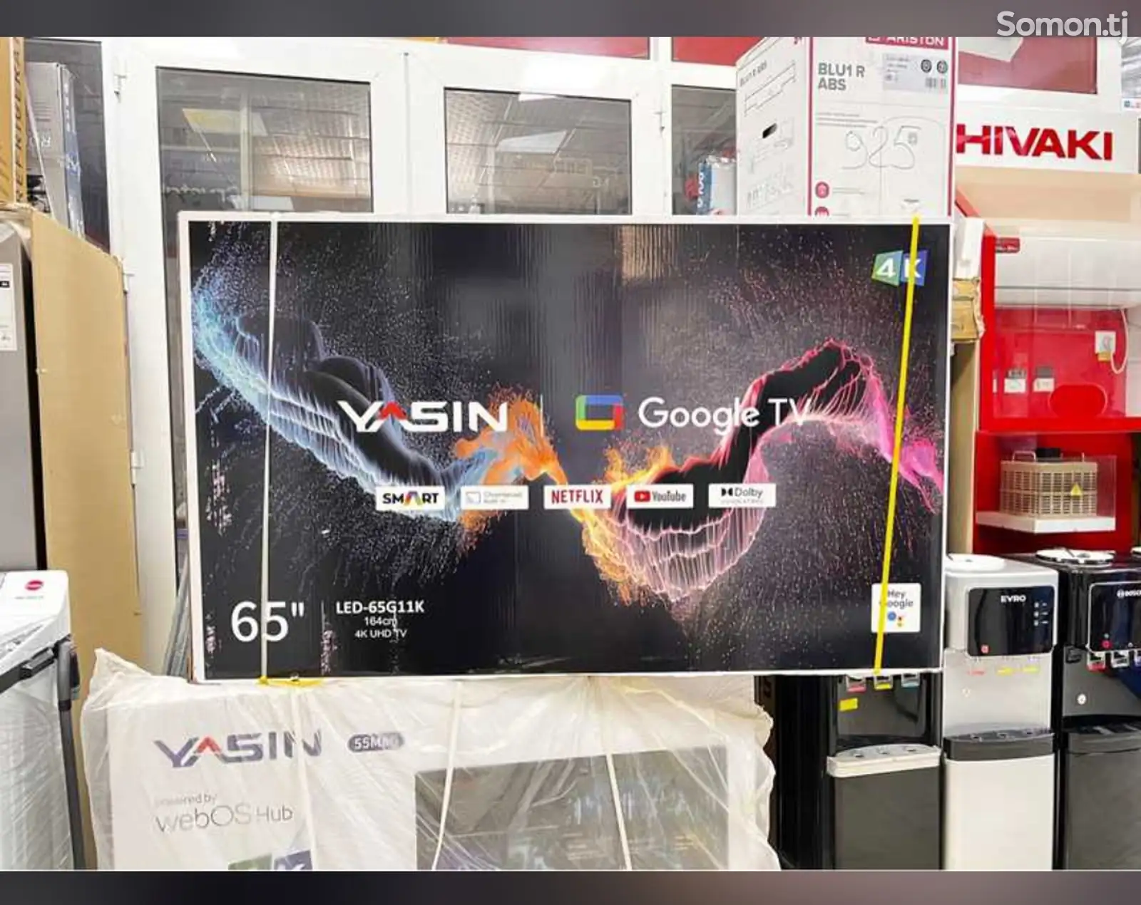 Телевизор 65 Google TV YASIN