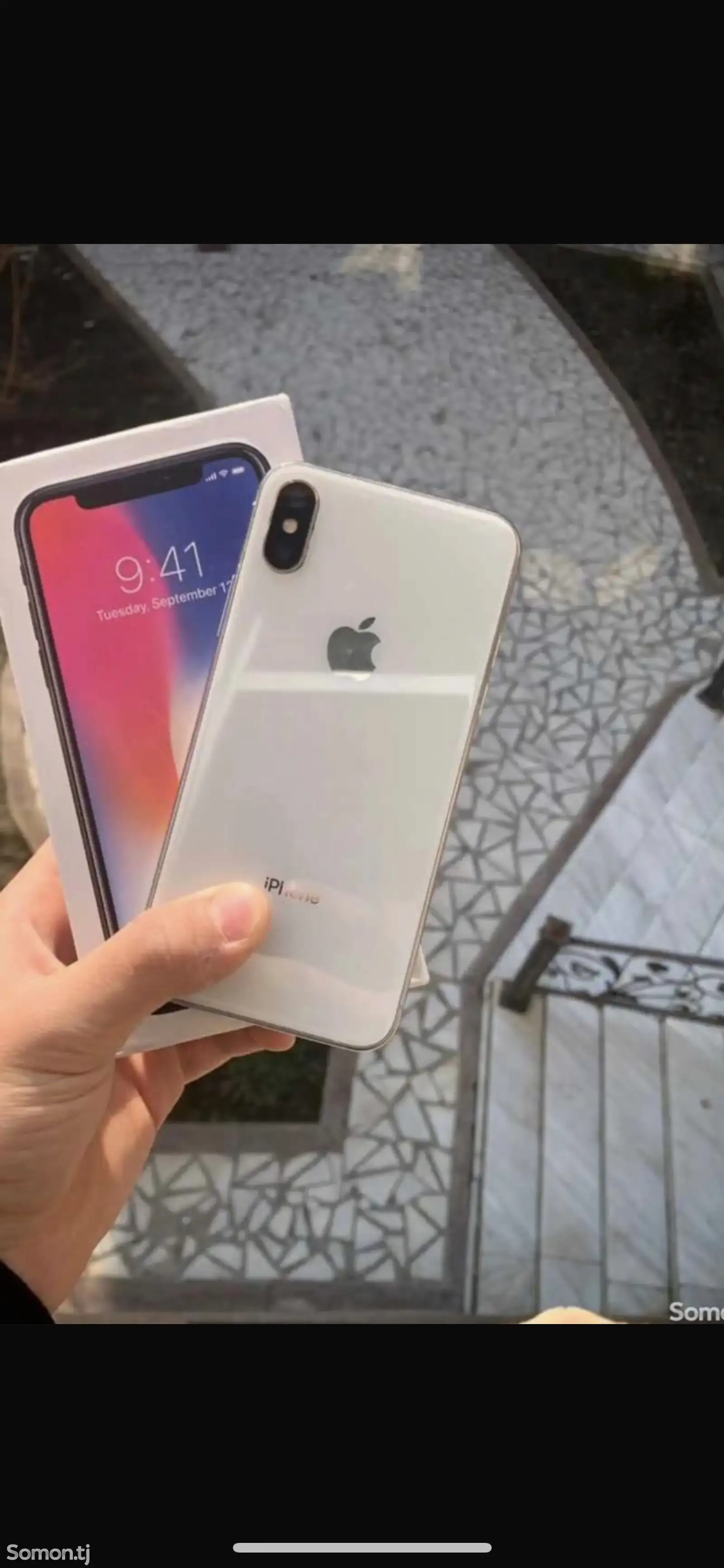 Apple iPhone X, 256 gb, Silver