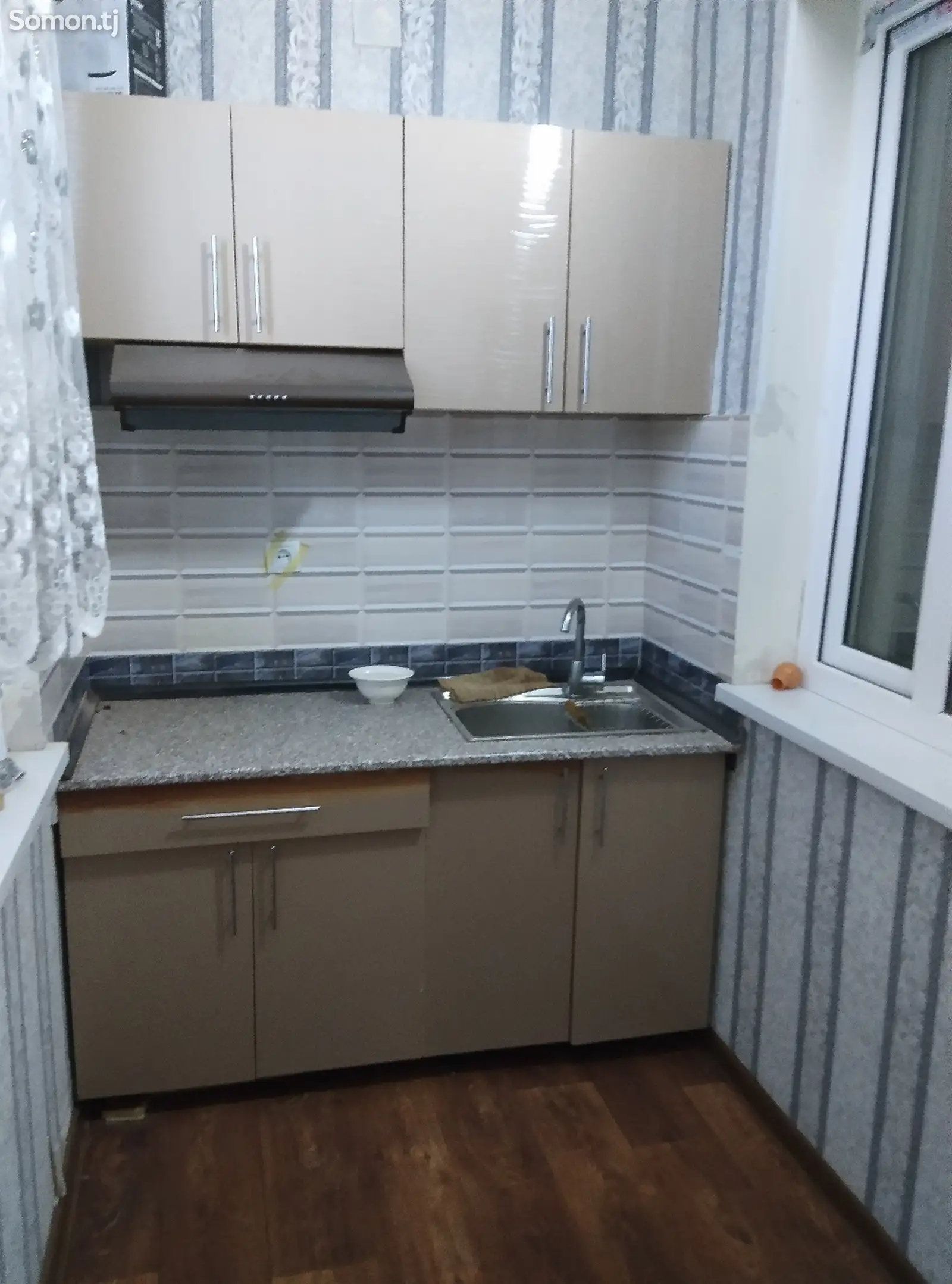 2-комн. квартира, 3 этаж, 48 м², махалаи Дусти-6