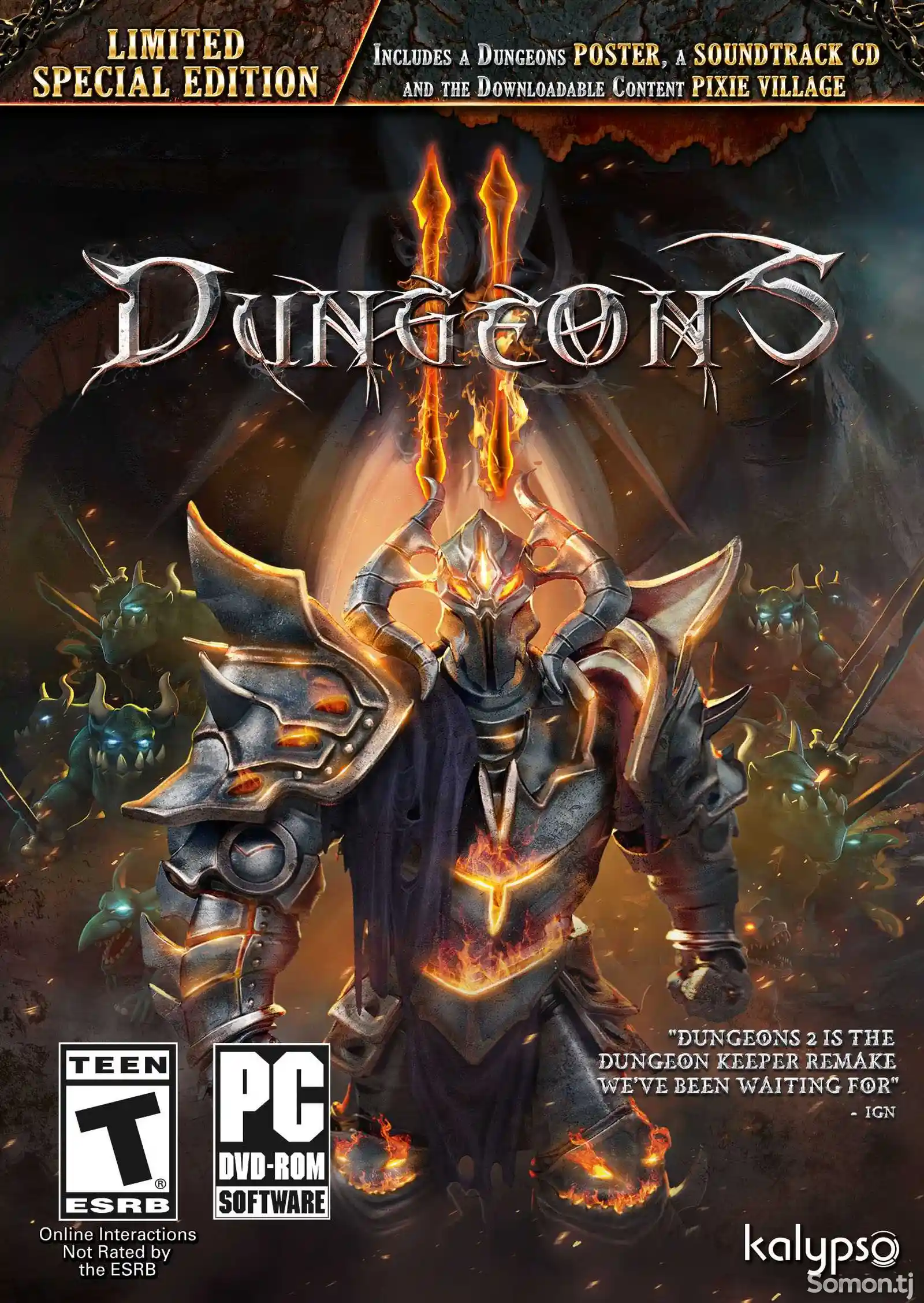 Игра Dungeons 3 для PS-4 / 5.05 / 6.72 / 7.02 / 7.55 / 9.00 /