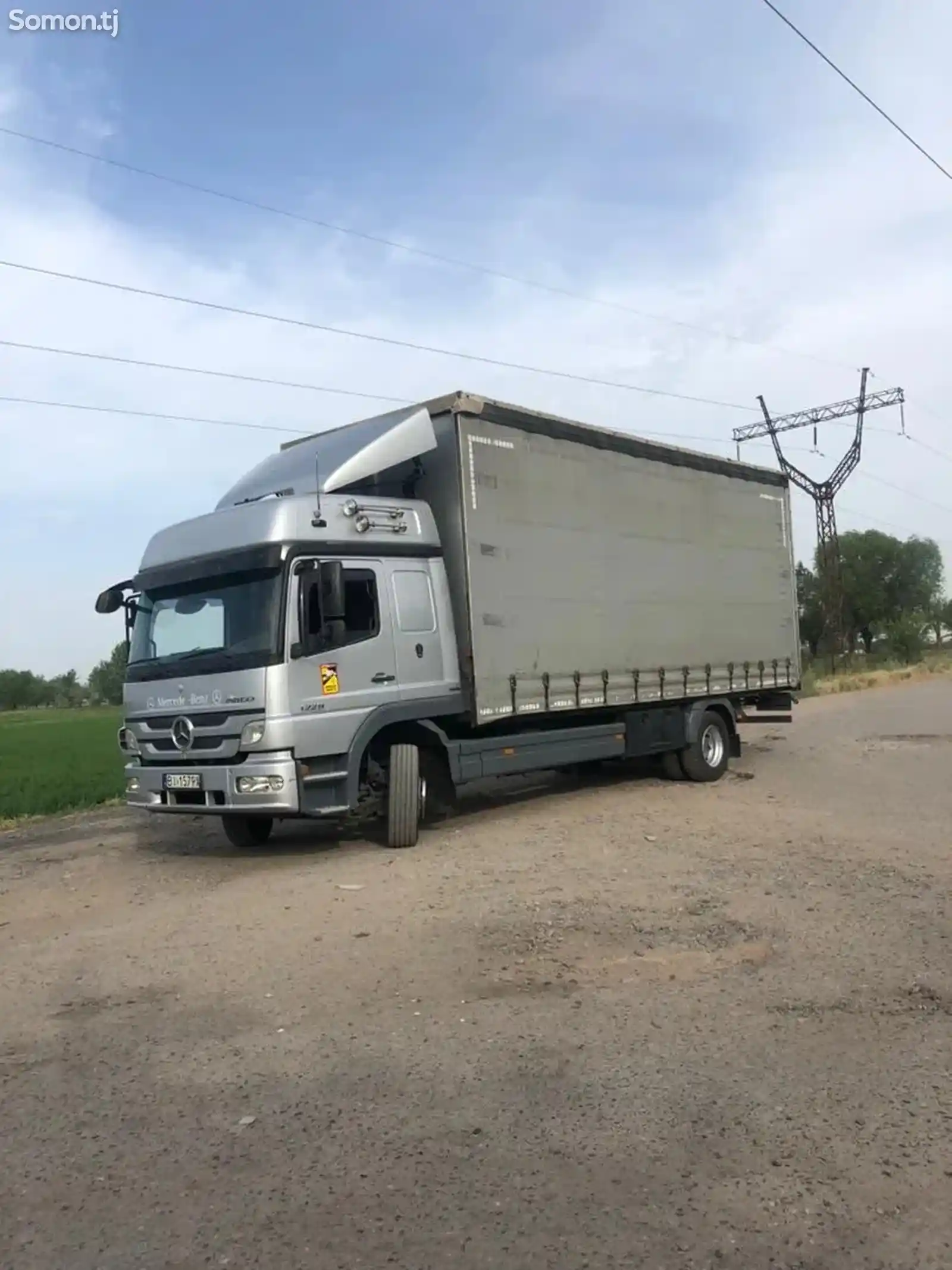 Бортовой грузовик Mercedes benz Atego 1229-7