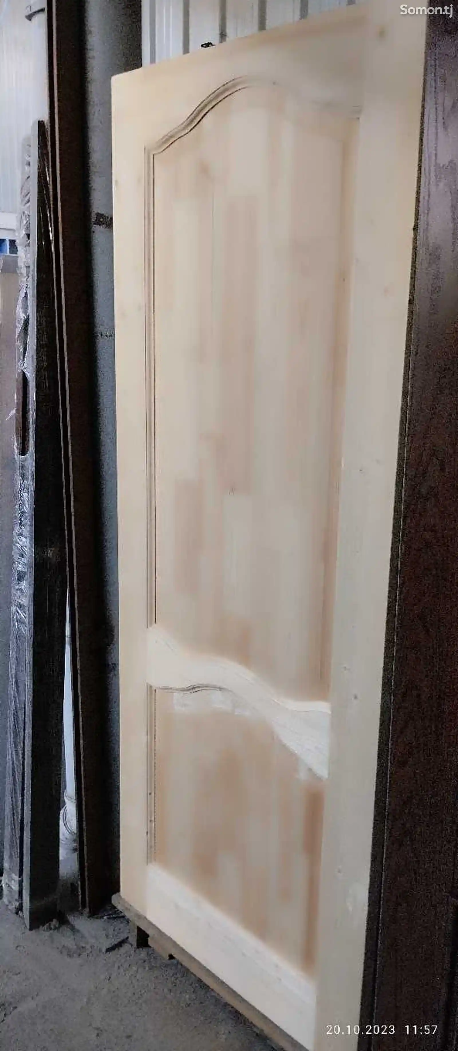 Межкомнатная деревянная дверь-1