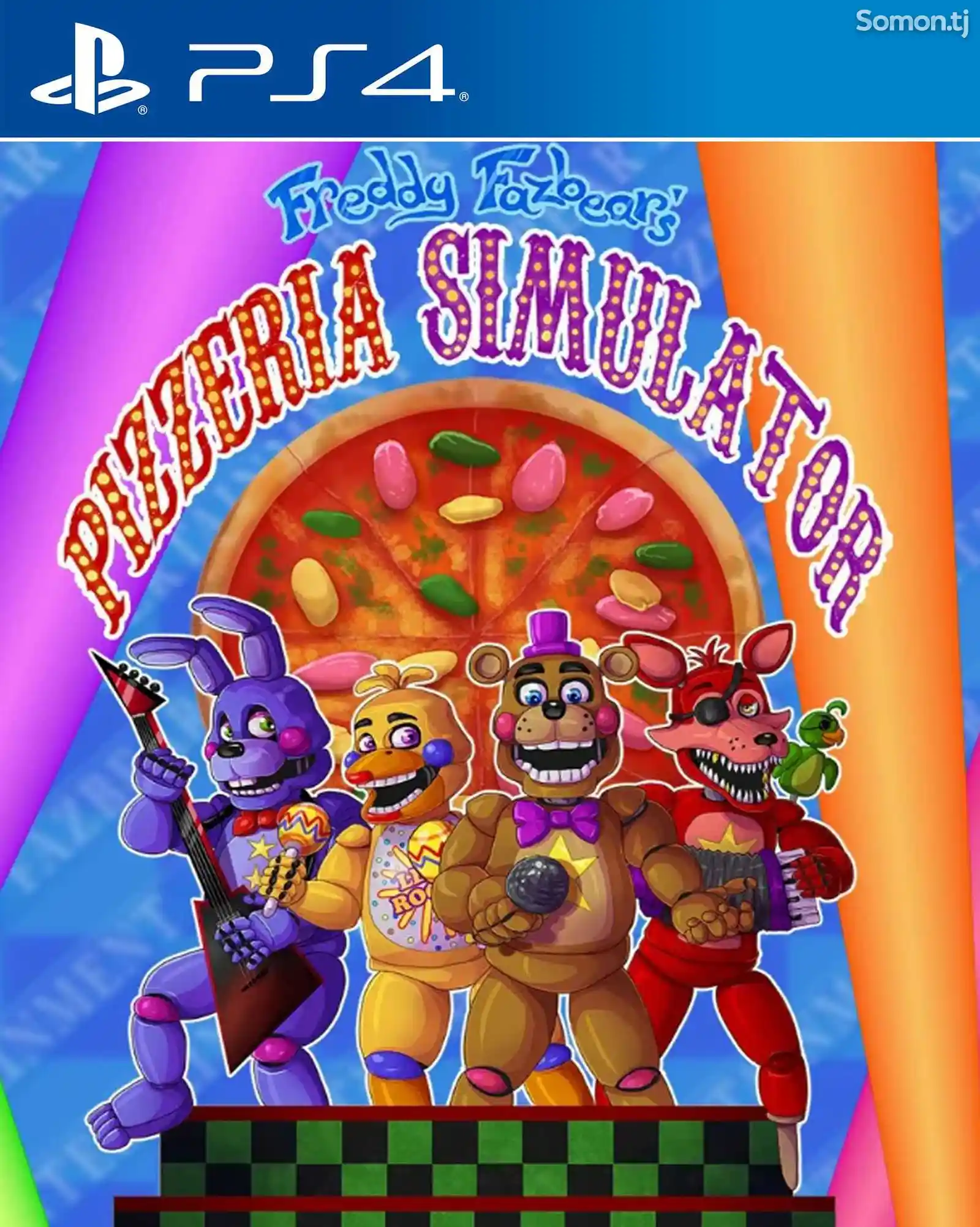 Игра Freddy fazbears pizzeria simulator для PS-4 / 5.05 / 6.72 / 7.02 / 9.00 /-1