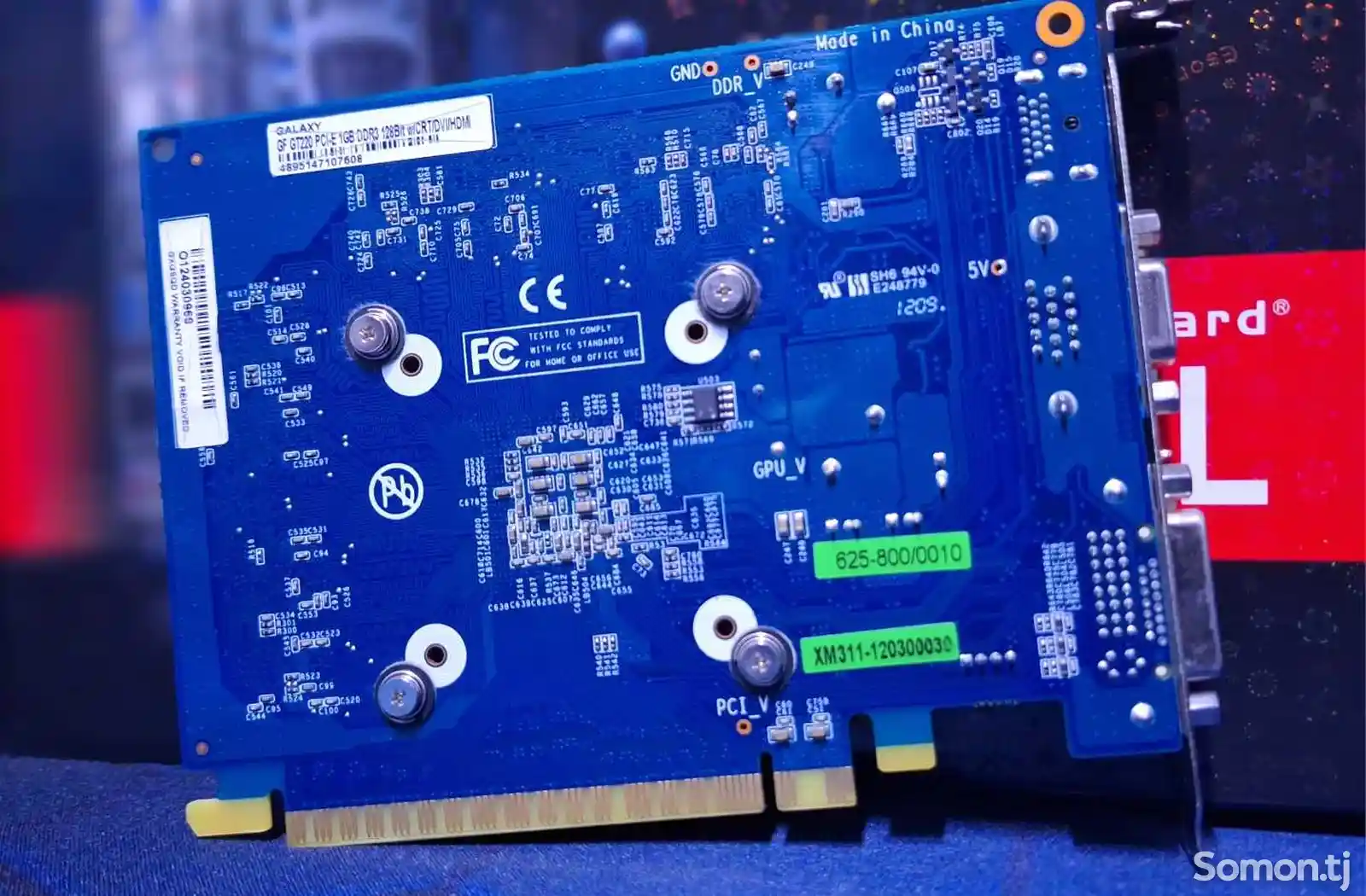 Видёокарта GALAXY NVIDIA GeForce GT220 1GB 128bit-5