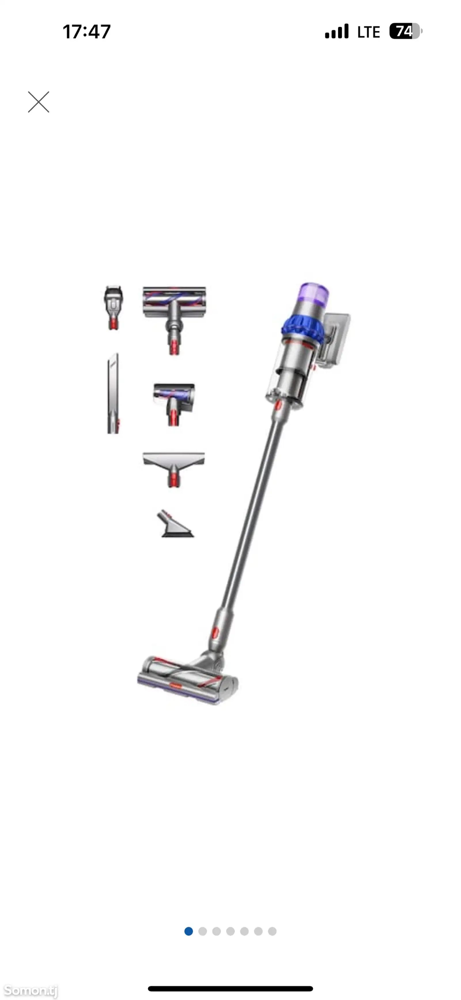 Беспроводной пылесос Dyson V15 Detect Absolute Extra, серый-1