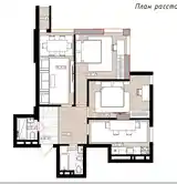 3-комн. квартира, 6 этаж, 76 м², Мости 82 микрорайон-2