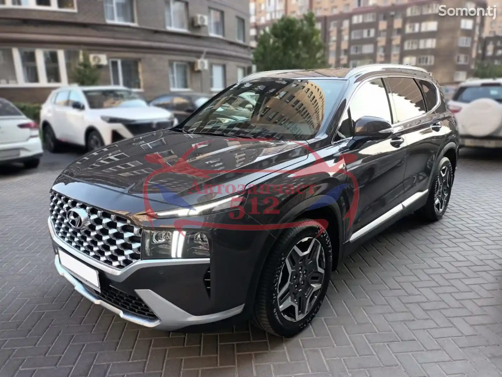 Бампер задний от Hyundai Santa Fe, 2023-12