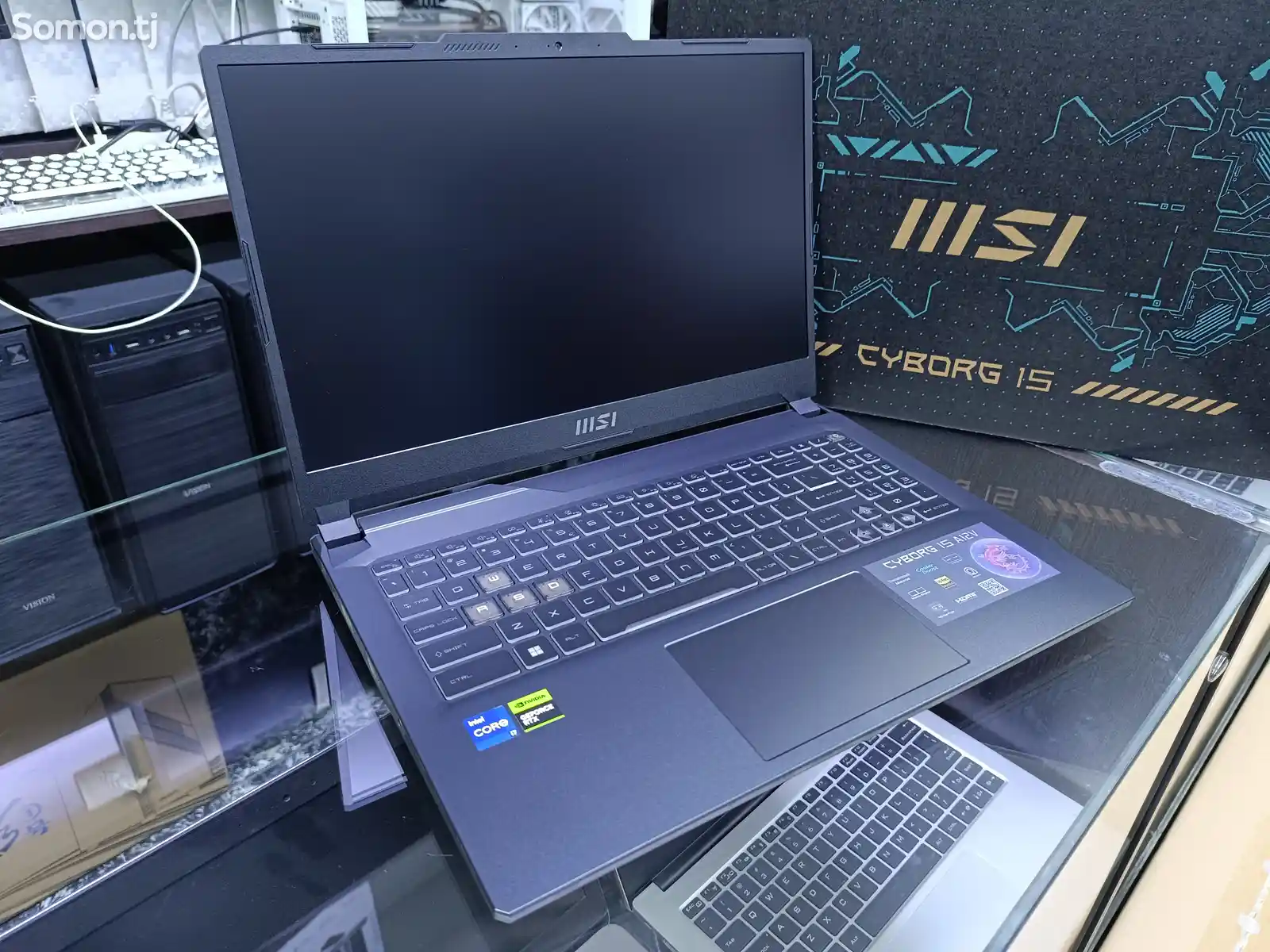 Игровой Ноутбук MSI Cyborg 15 Core i7-12650H / RTX 4060 8GB / 8GB / 512G / 144Hz-2
