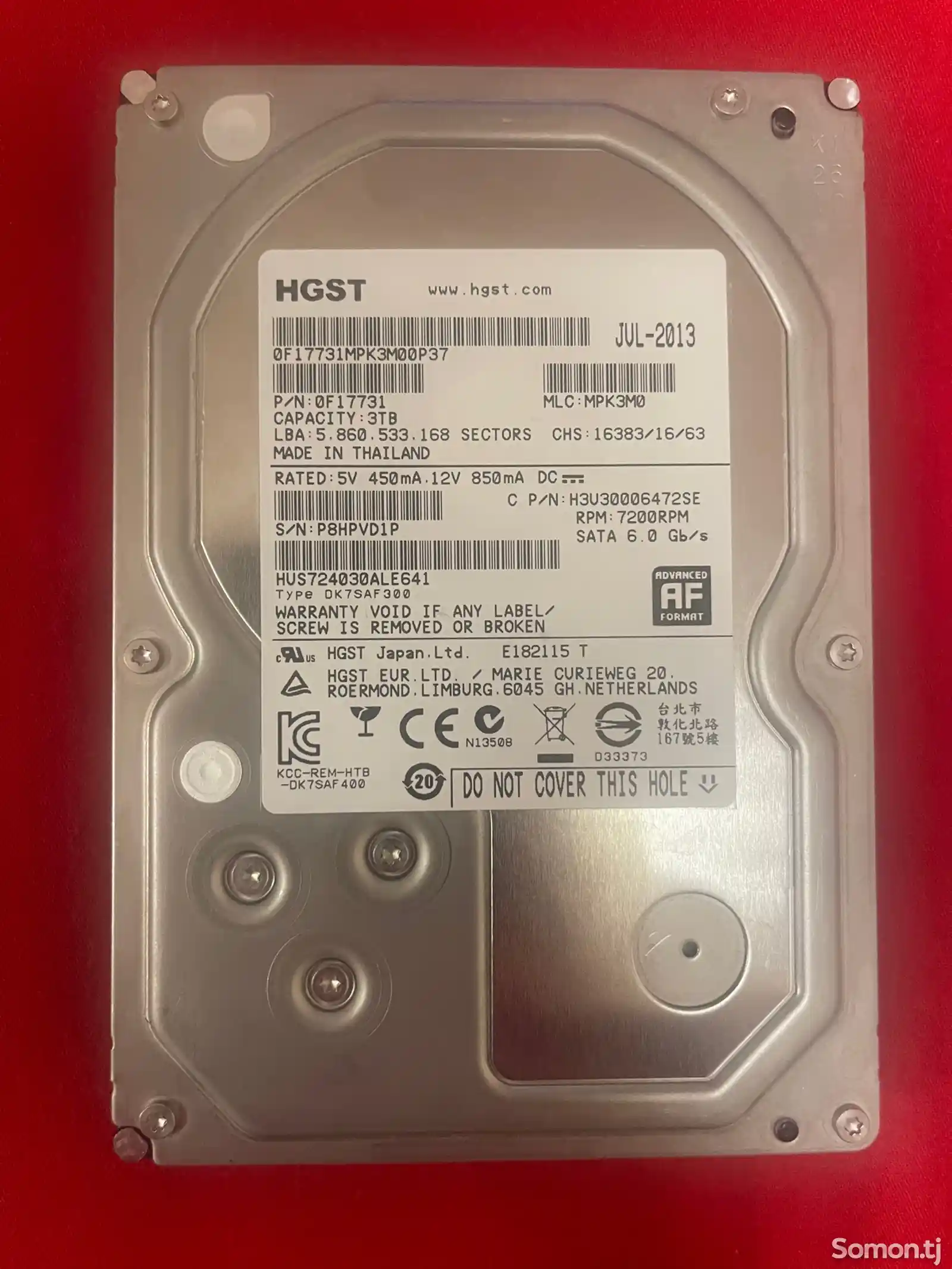 Жёсткий диск HDD 3TB-1