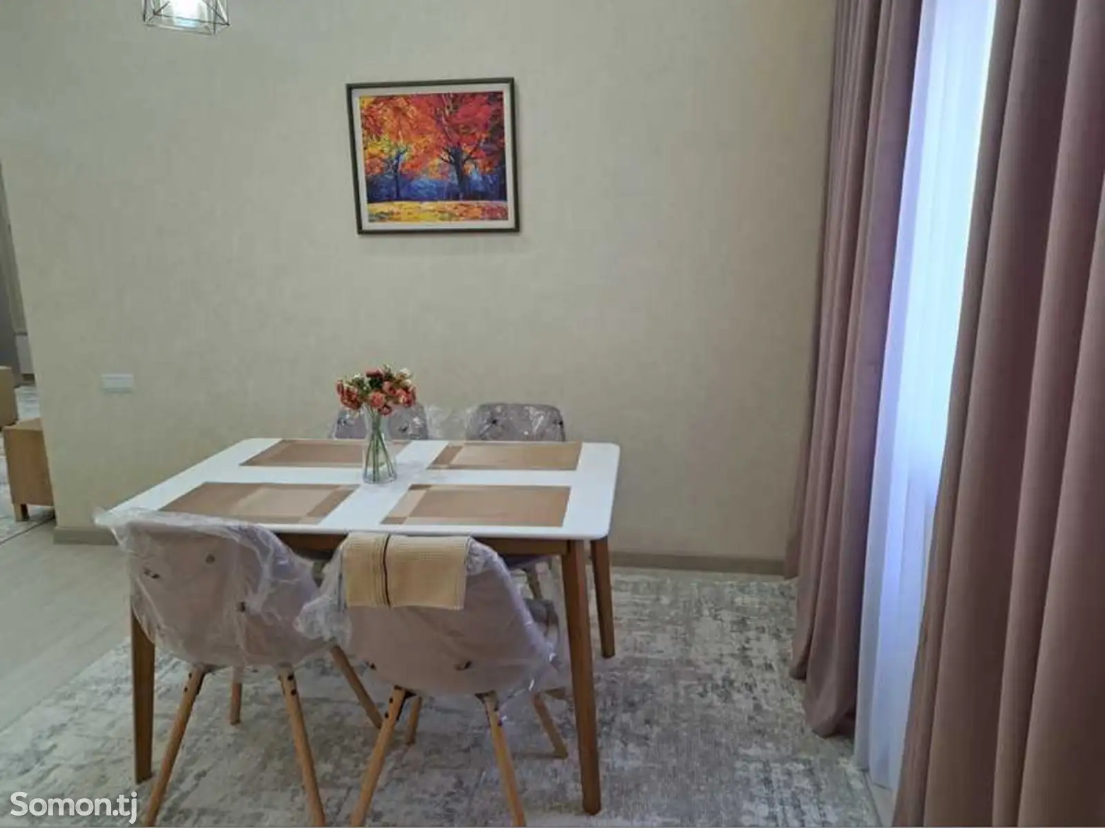 2-комн. квартира, 2 этаж, 70м², Парк К.Худжанди-5