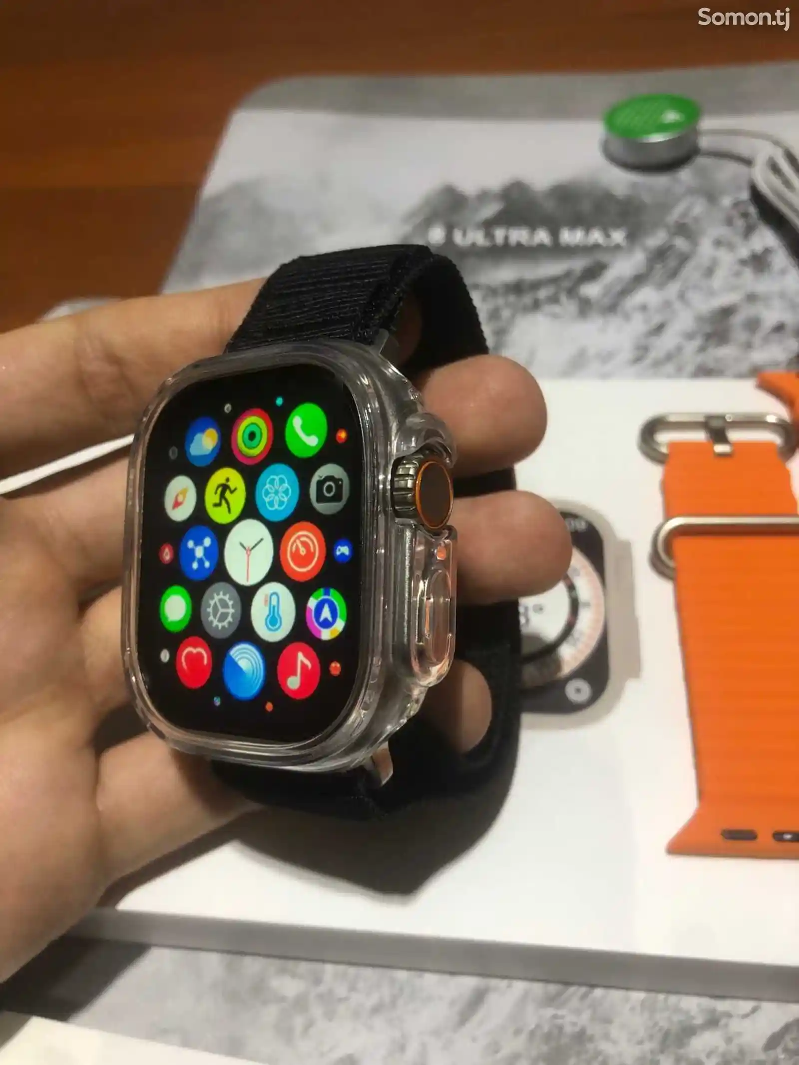 Смарт часы Apple Watch Ultra Lux - Smart Watch 8 Ultra Max-3
