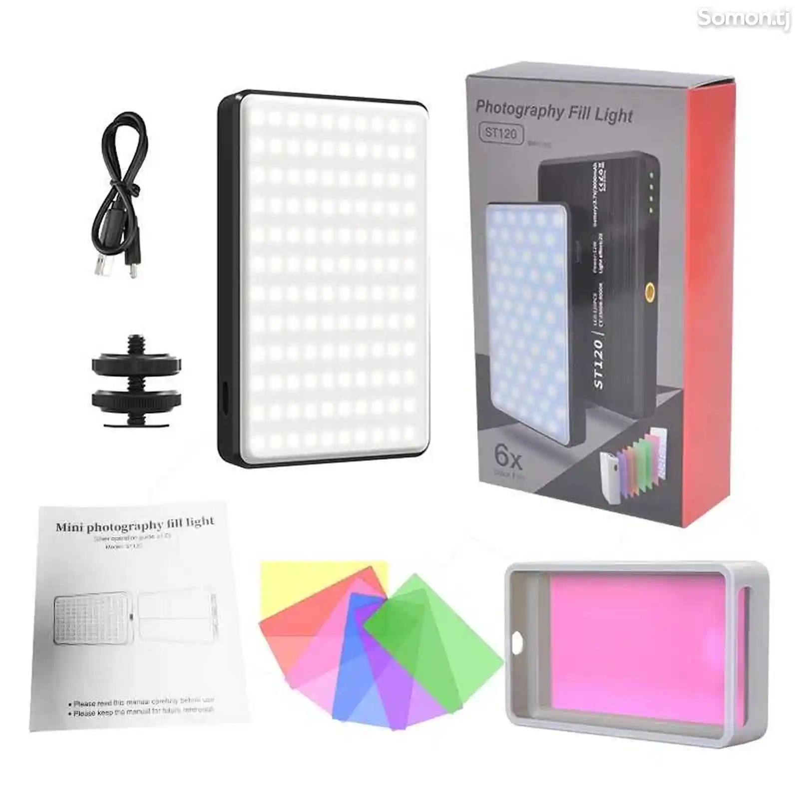 Светодиодный осветитель для фото и видео Photography fill light-6