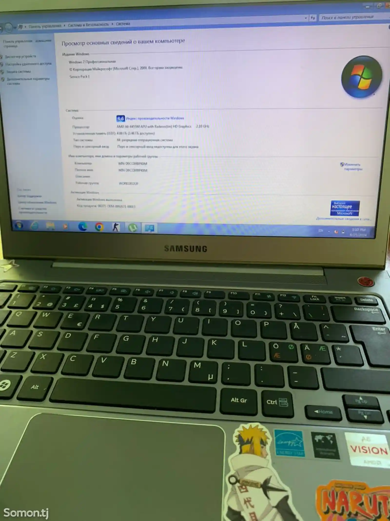 Ноутбук Samsung NP535U3C-9