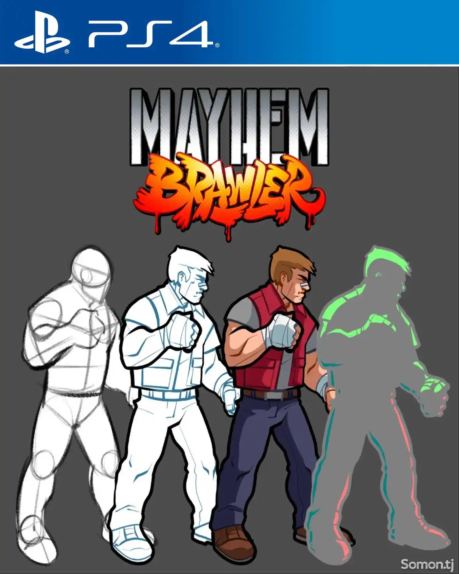 Игра Mayhem brawler для PS-4 / 5.05 / 6.72 / 7.02 / 7.55 / 9.00 /-1