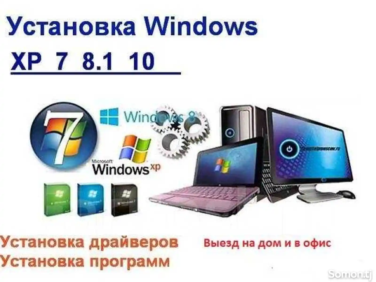 Установка Windows и Антивирусов