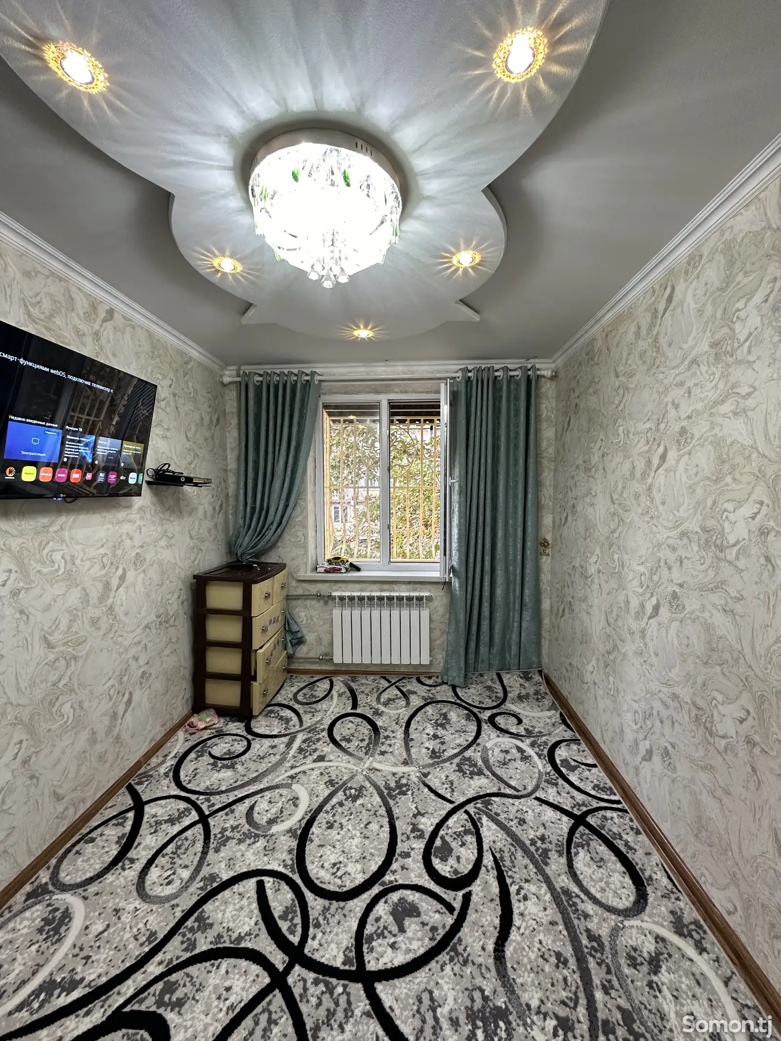 3-комн. квартира, 3 этаж, 85 м², Сино-7