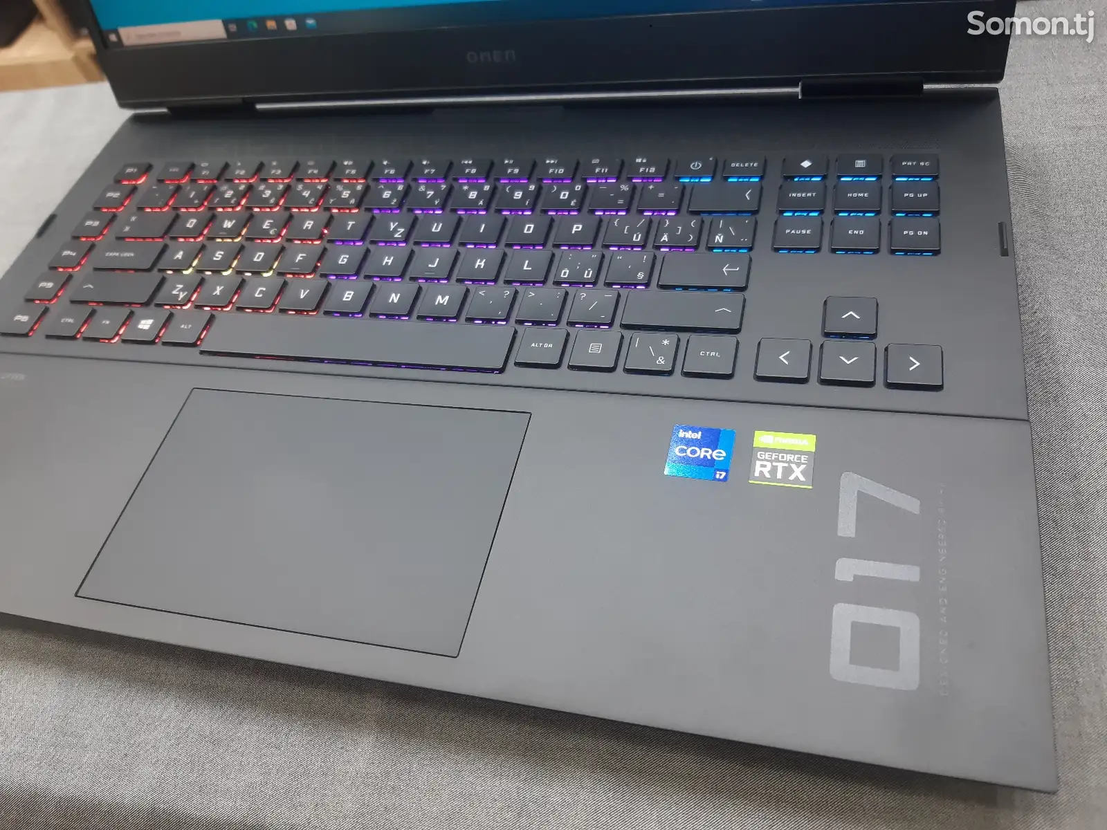 Ноутбук Hp Omen 17 RTX 3060-6GB-6