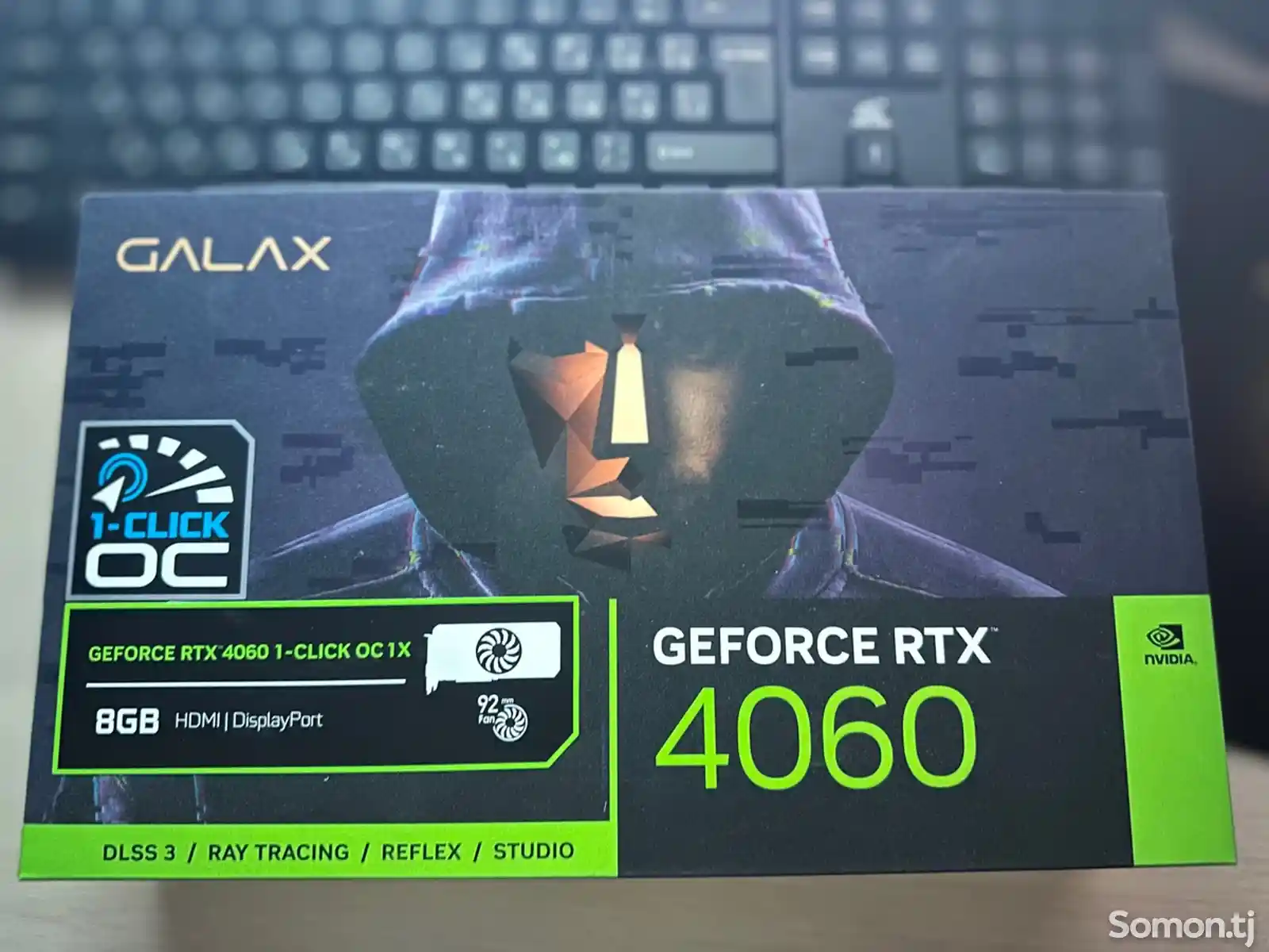 Виеокарта Galaxy GeForce RTX 4060 8GB 1Fan-1