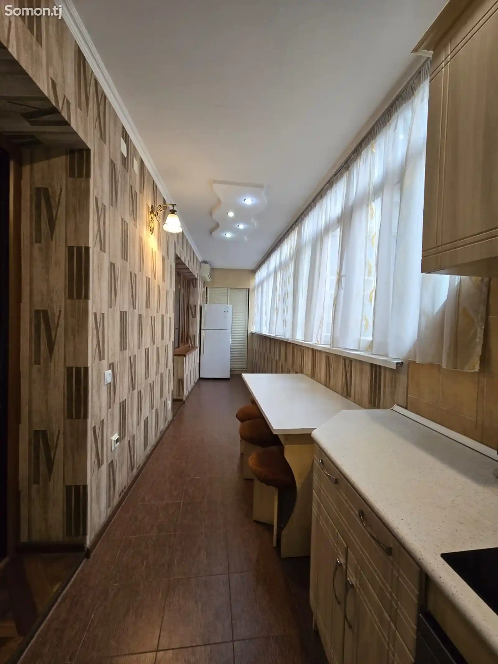 3-комн. квартира, 5 этаж, 70м², Сомони-10