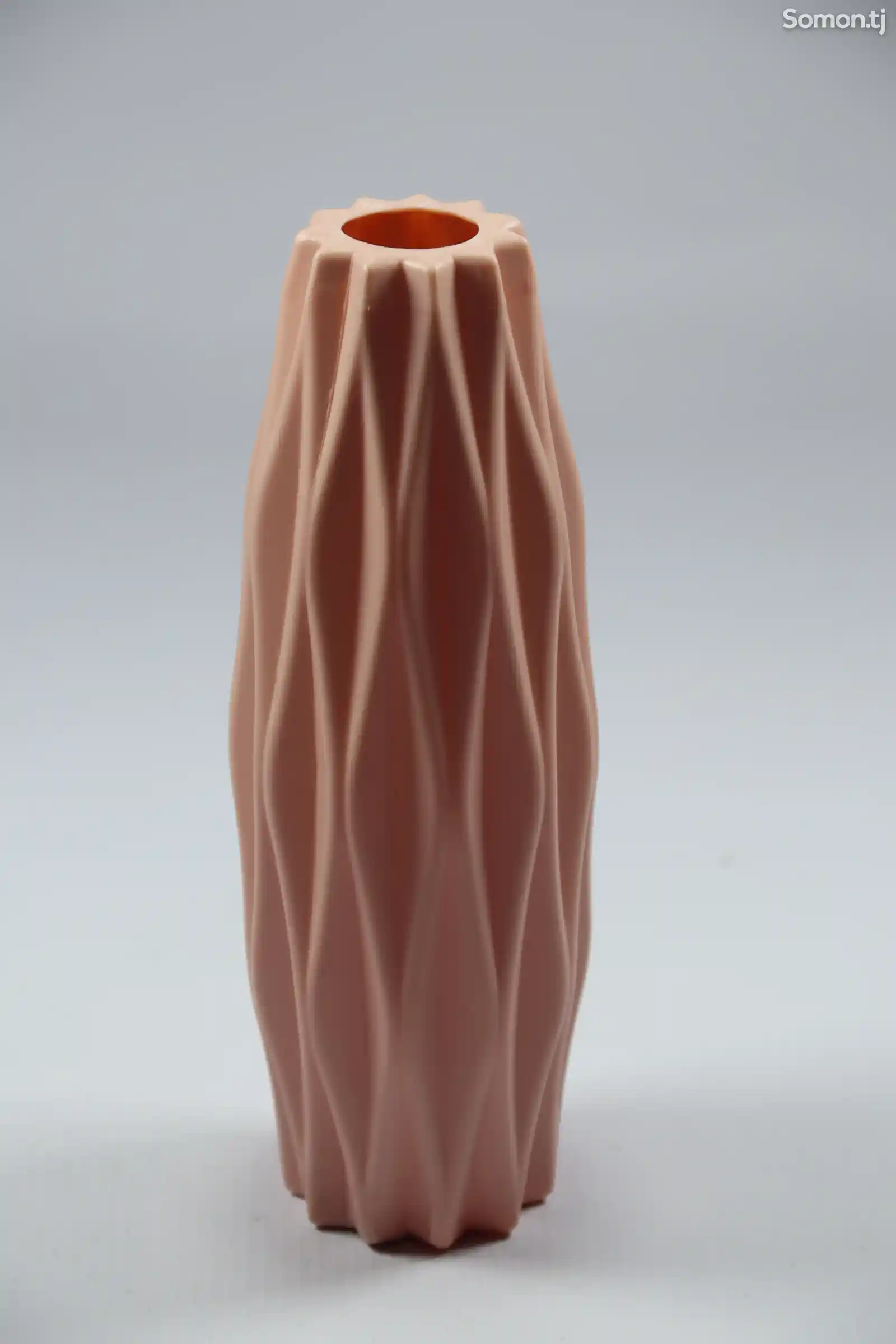 Пластиковая ваза для цветов Ромбик 21см