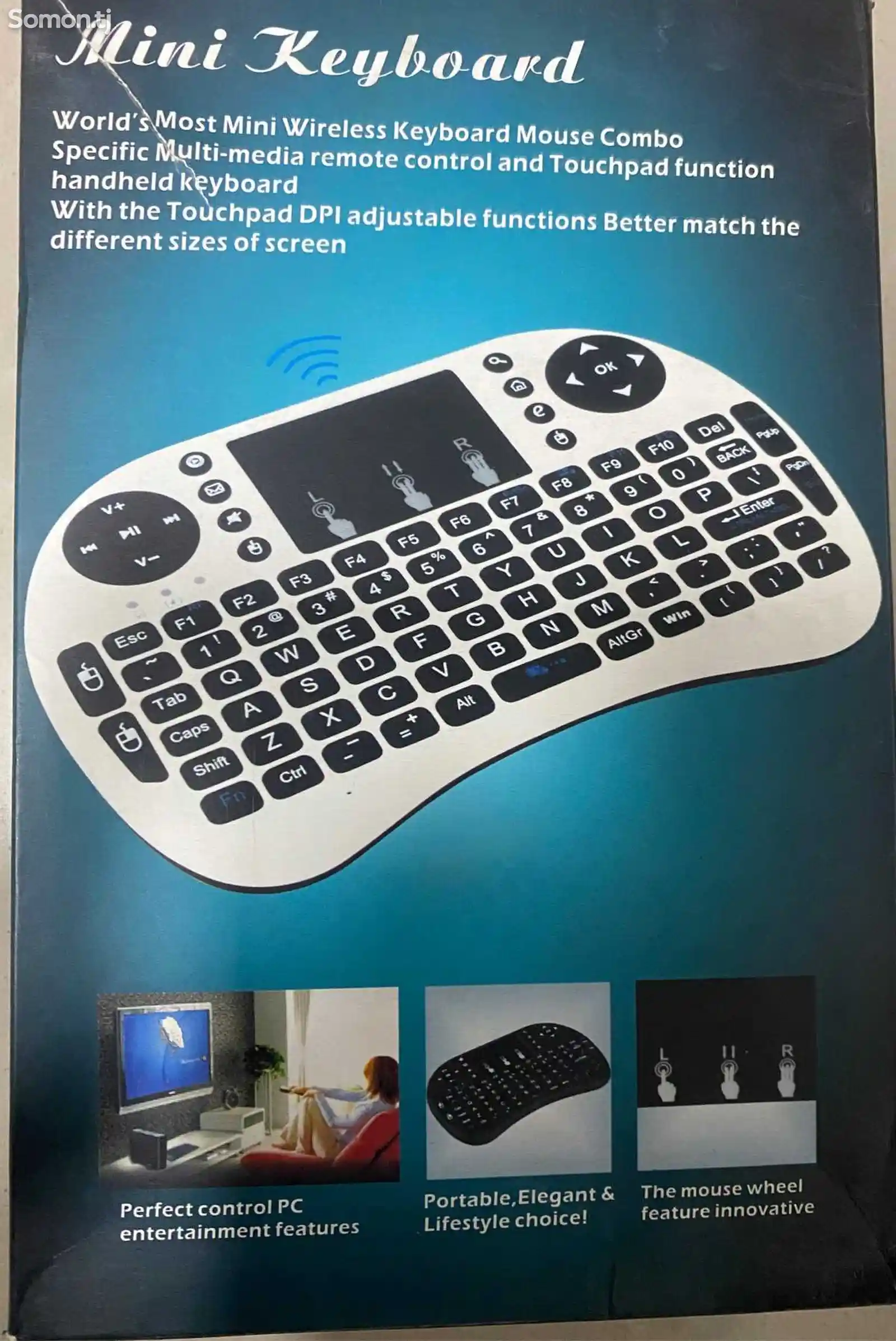 Беспроводная mini клавиатура-3