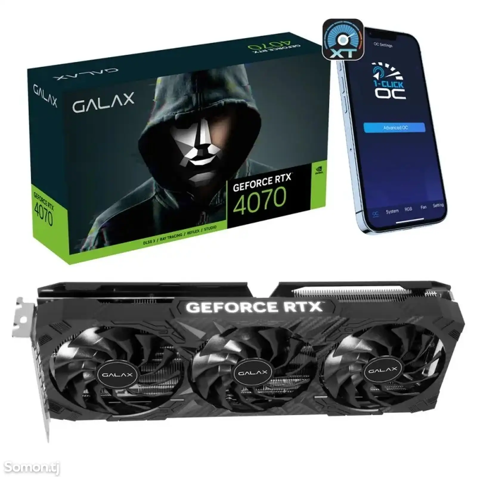 Видеокарта RTX 4070 12GB GALAX-1