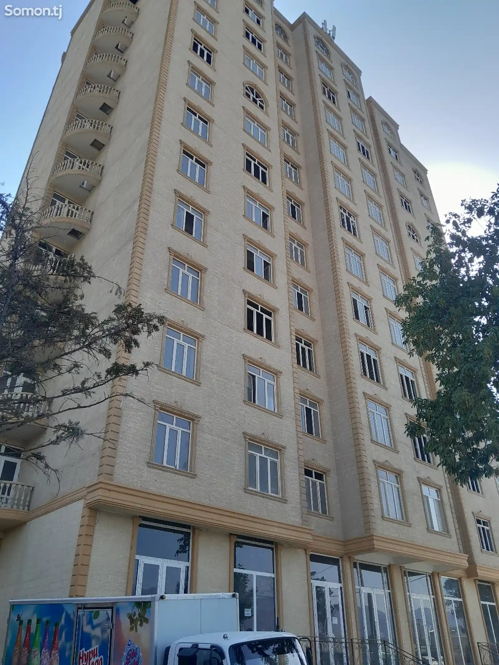 1-комн. квартира, 9 этаж, 47 м², Панчшанбе, ул.Шарк 40а-1