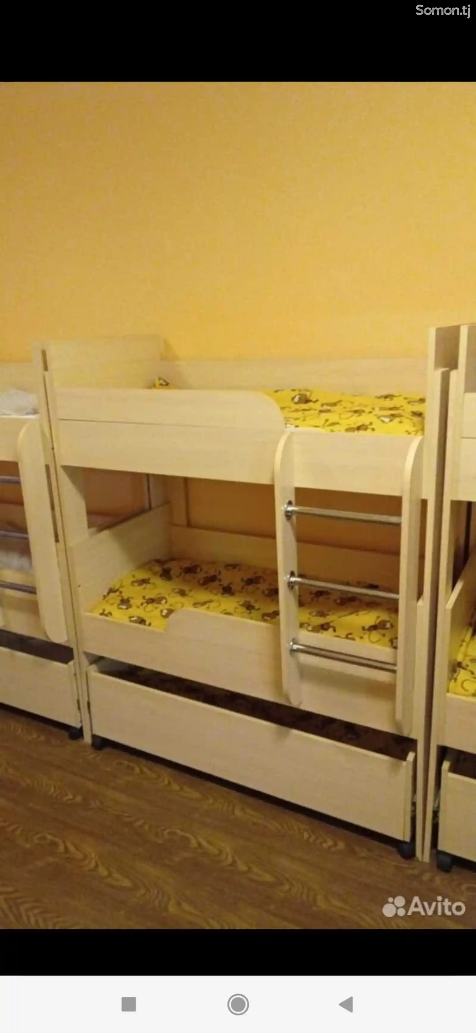 Трёхъярусная кровать детская-2