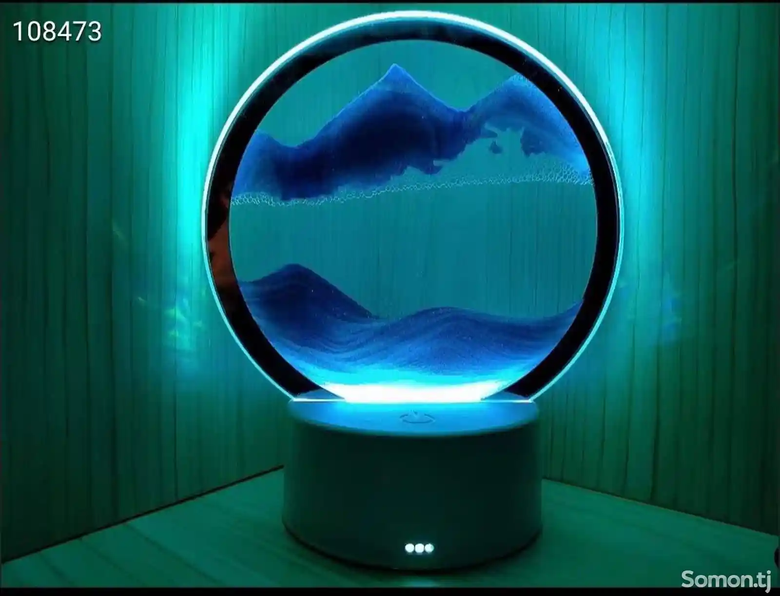 Ночник картина живая дюна - сенсорный светодиодный 3D светильник-2