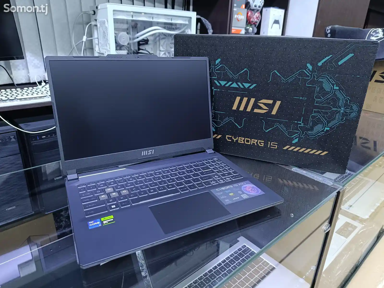 Игровой Ноутбук MSI Cyborg 15 Core i7-12650H / RTX 4060 8GB / 8GB / 512G / 144Hz-1