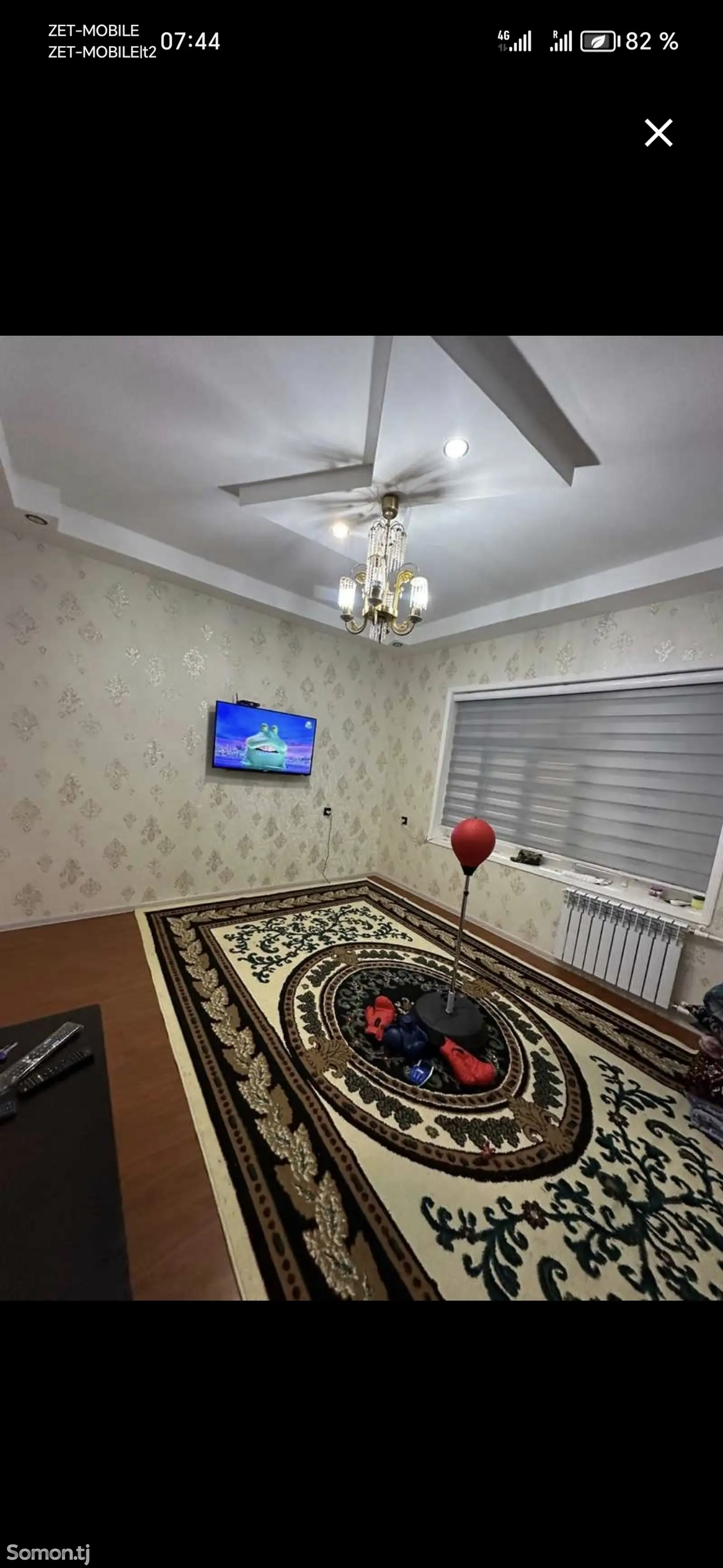 2-комн. квартира, 4 этаж, 55 м², Исмоили Сомони-10