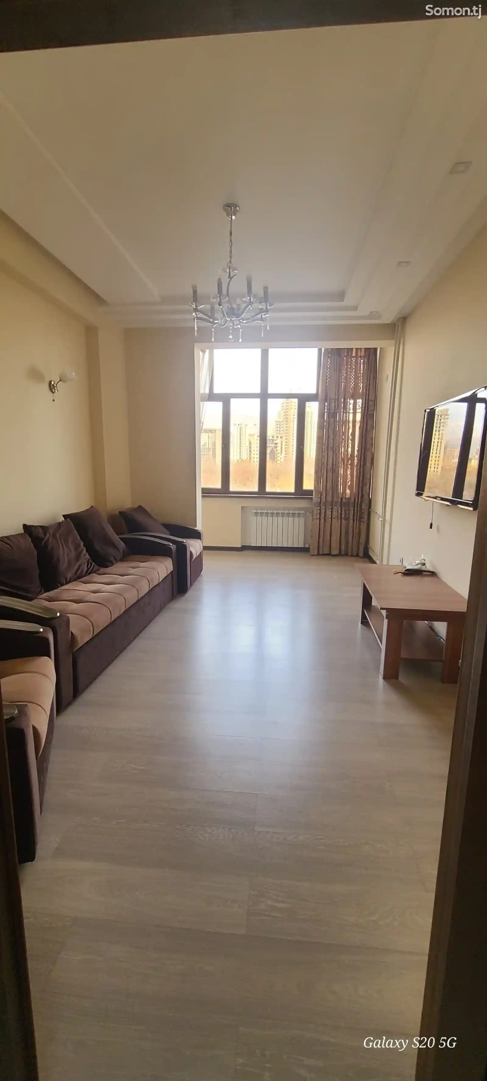 2-комн. квартира, 8 этаж, 90м², Сомони-2