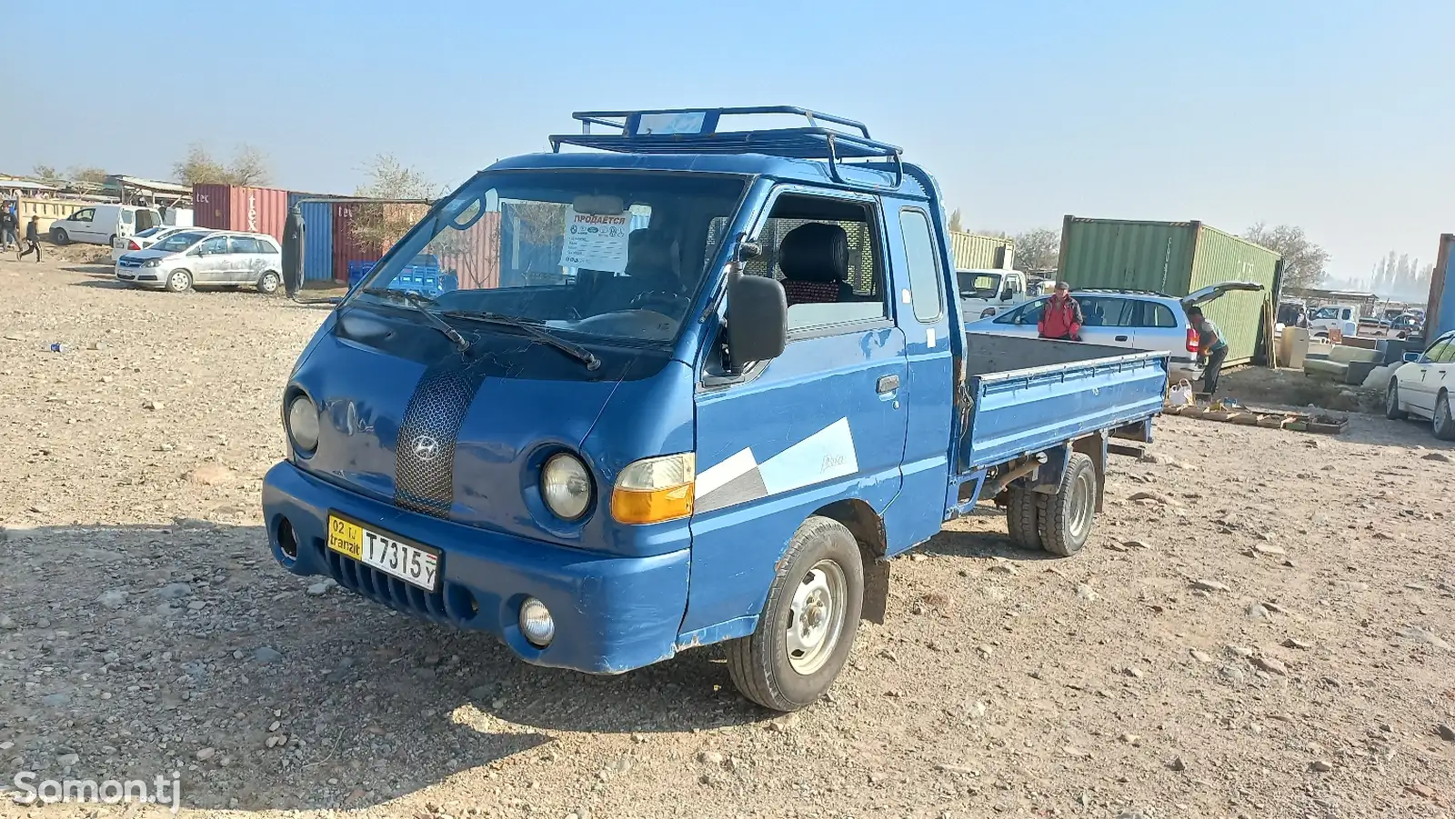 Бортовой автомобиль Hyundai Porter, 1999-1