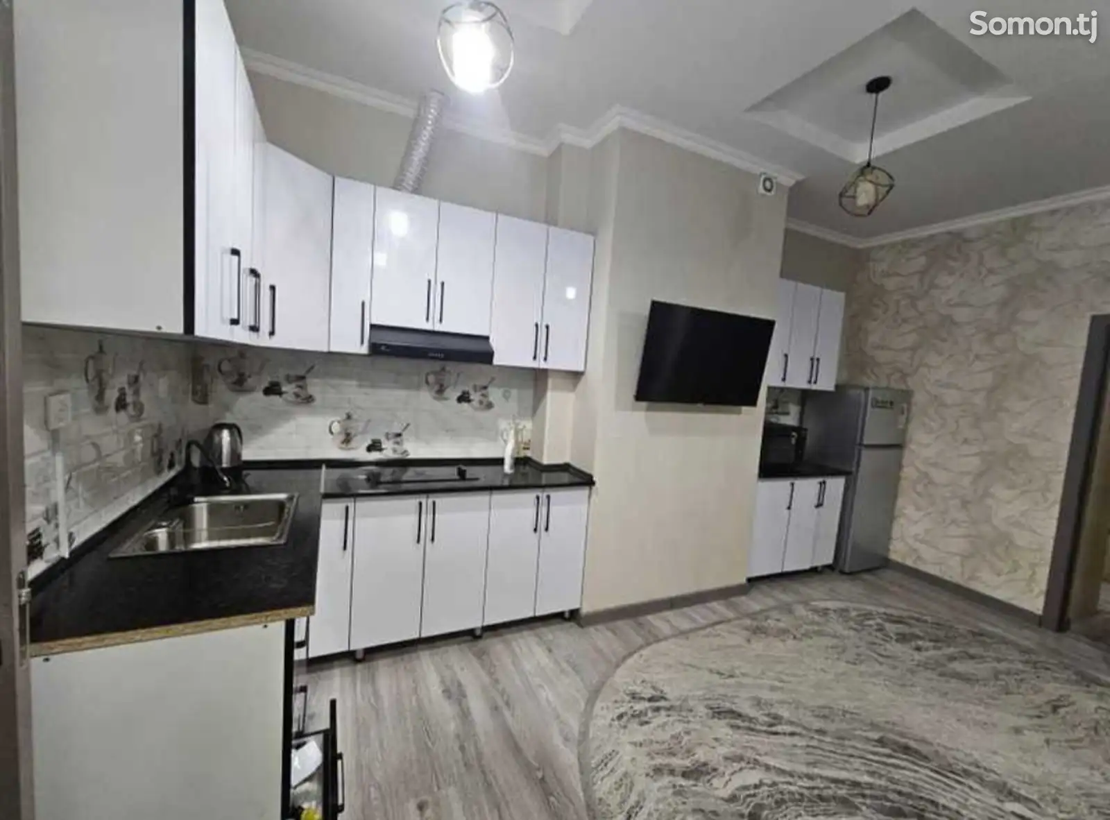 2-комн. квартира, 9 этаж, 70м², Шохмансур-1