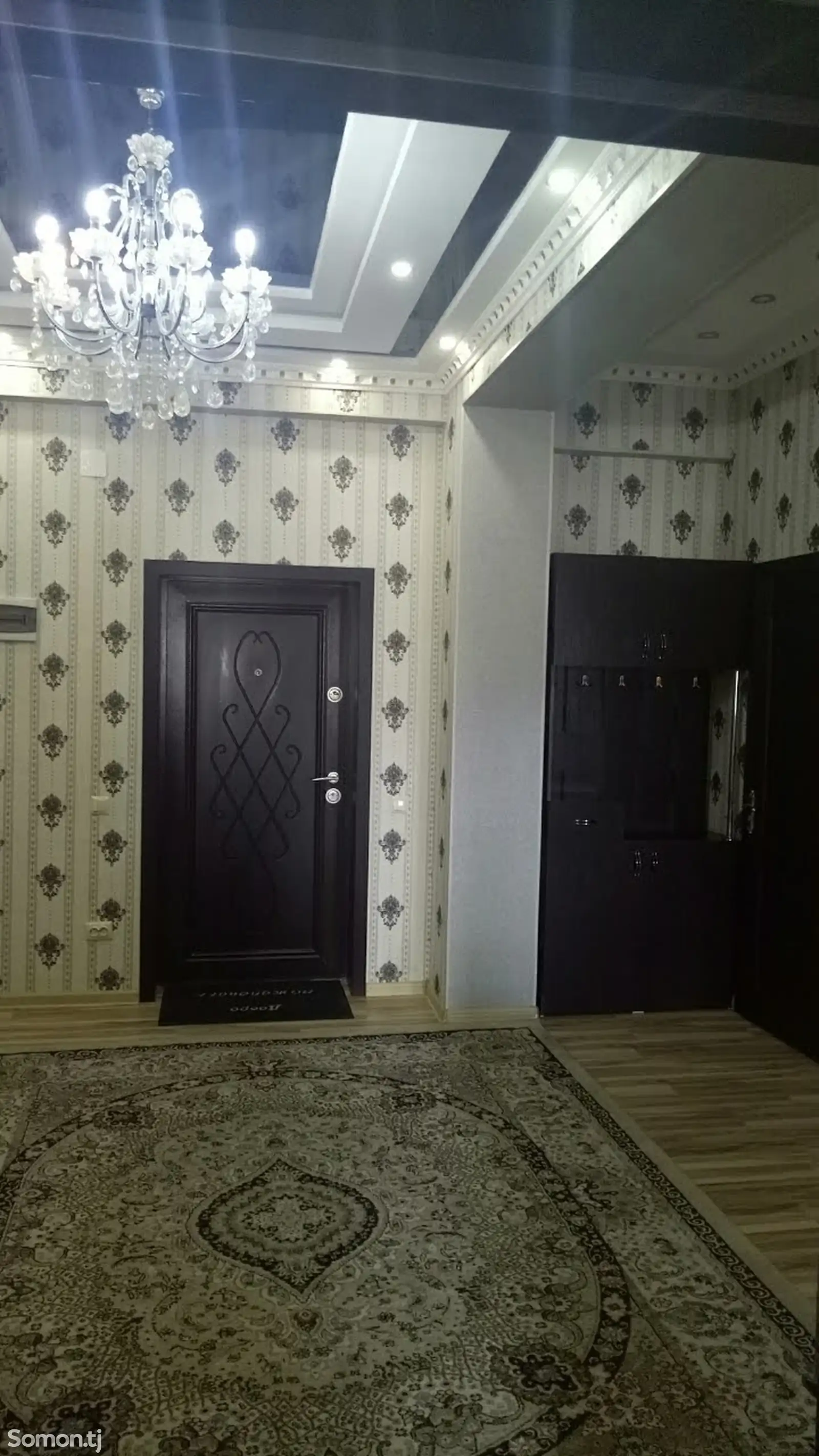 2-комн. квартира, 4 этаж, 60м², Сомони-1