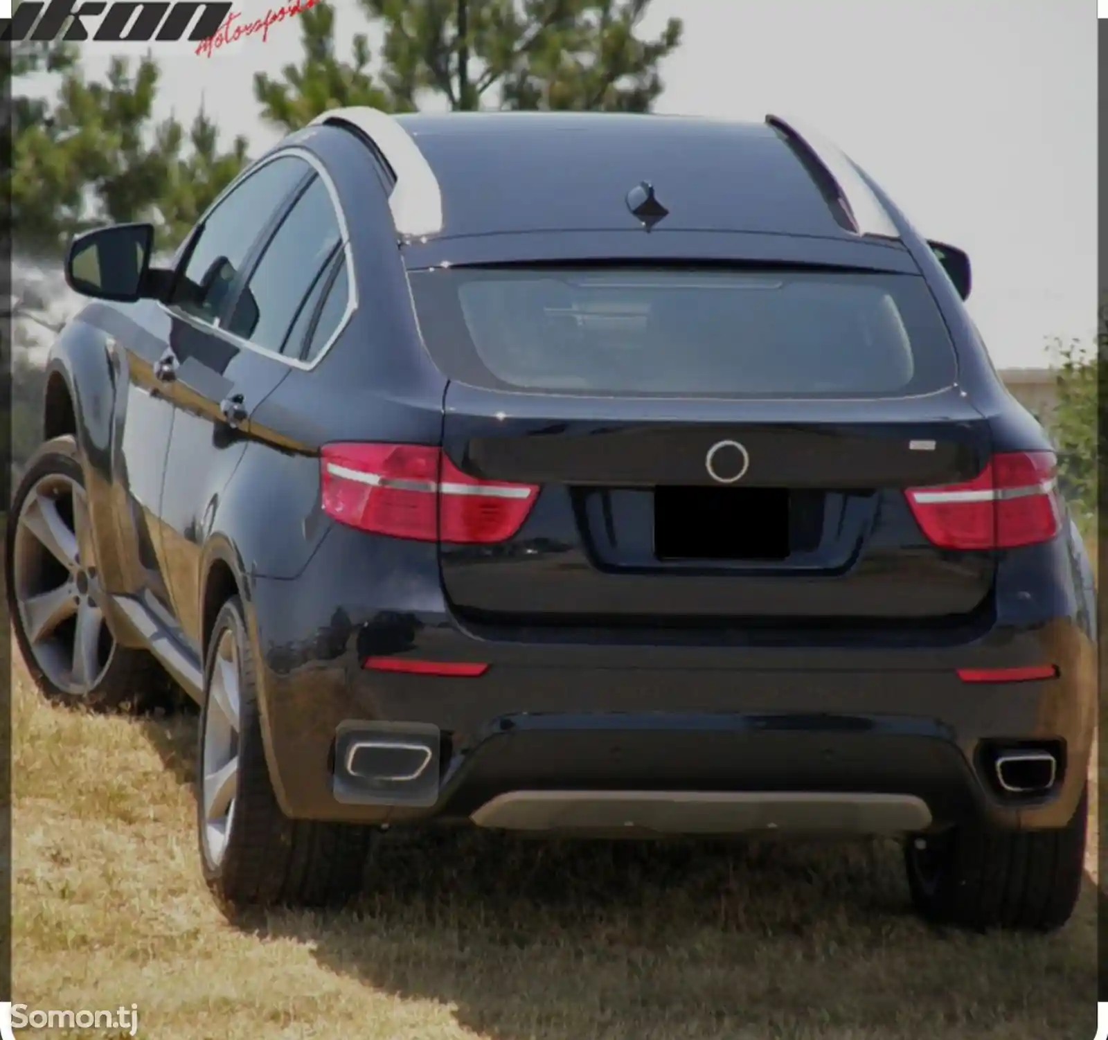 Спойлер задний лобовой на BMW 2011-2015