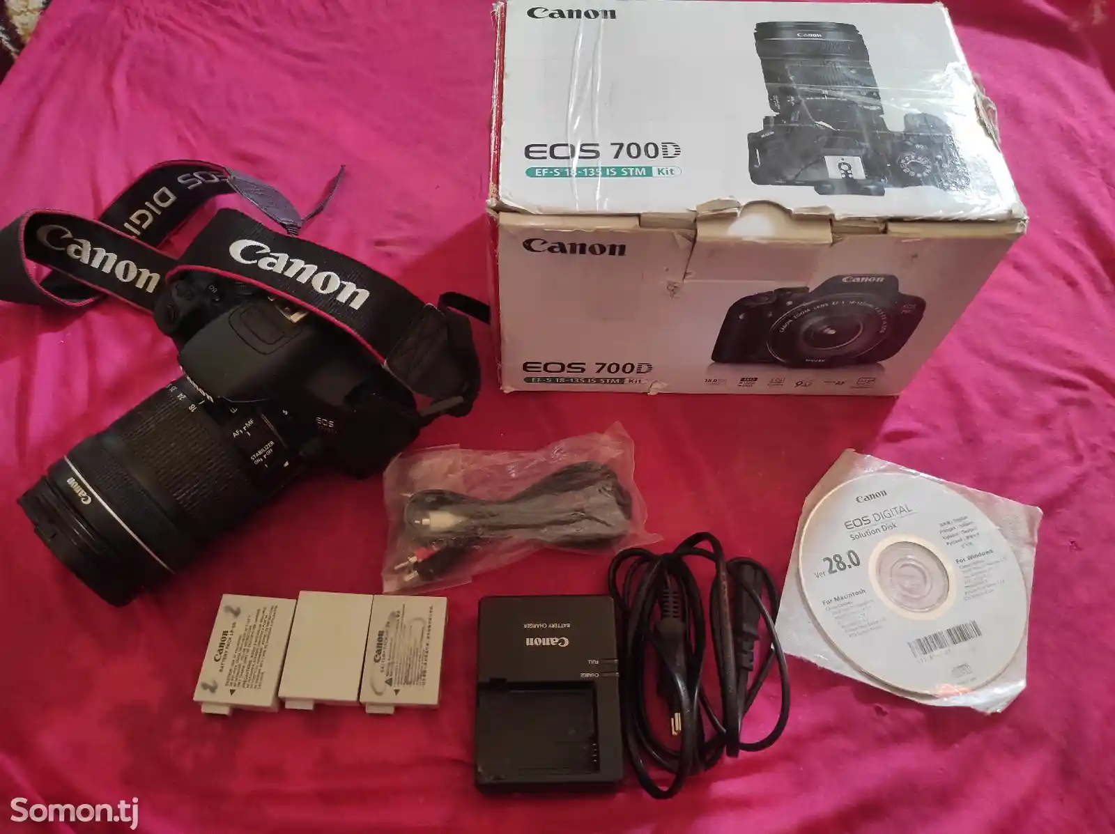 Видеокамера Canon 700d-5