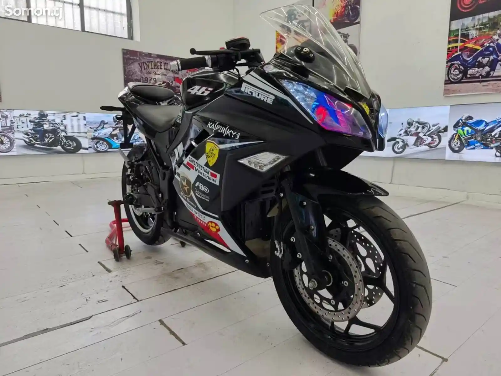 Электромотоцикл Kawasaki ninja 72/20-4