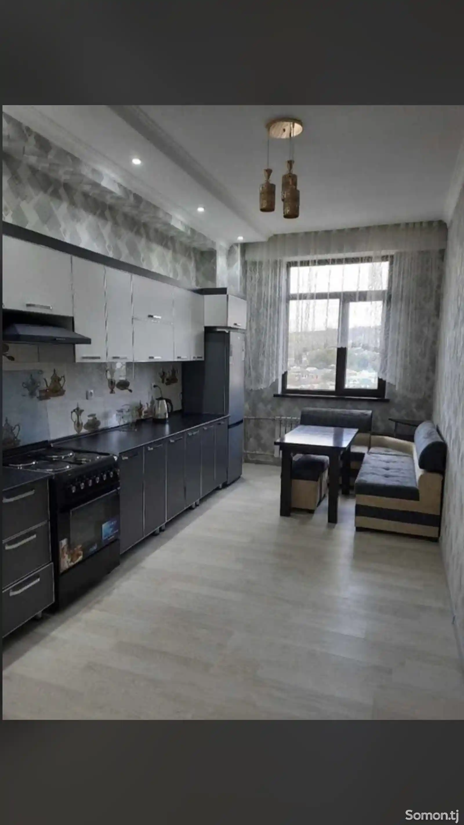 1-комн. квартира, 9 этаж, 60 м², шохмансур (Айни - Аэропорт)-3